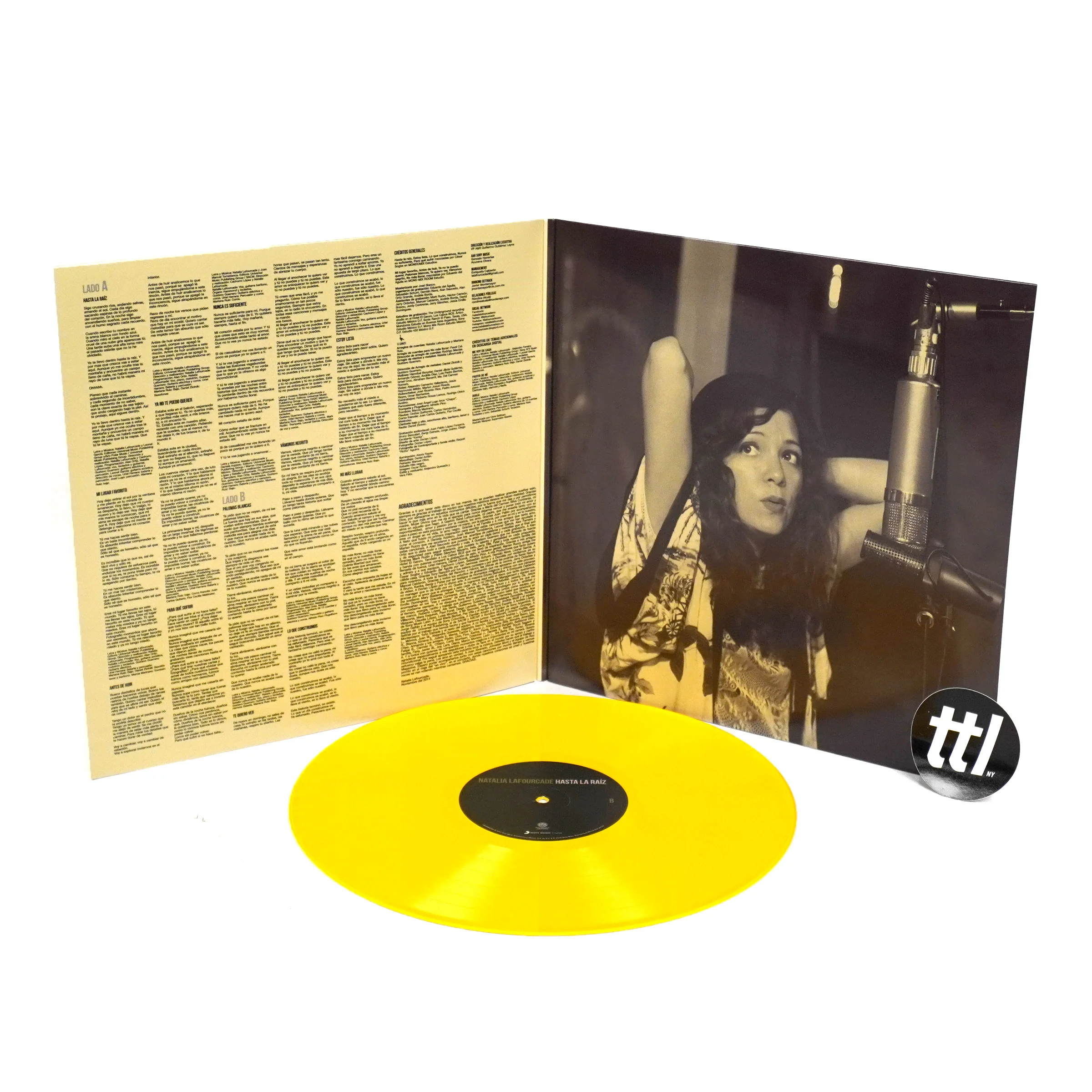 Natalia Lafourcade: Hasta La Raiz (Yellow Colored Vinyl) Vinyl LP - Image 2