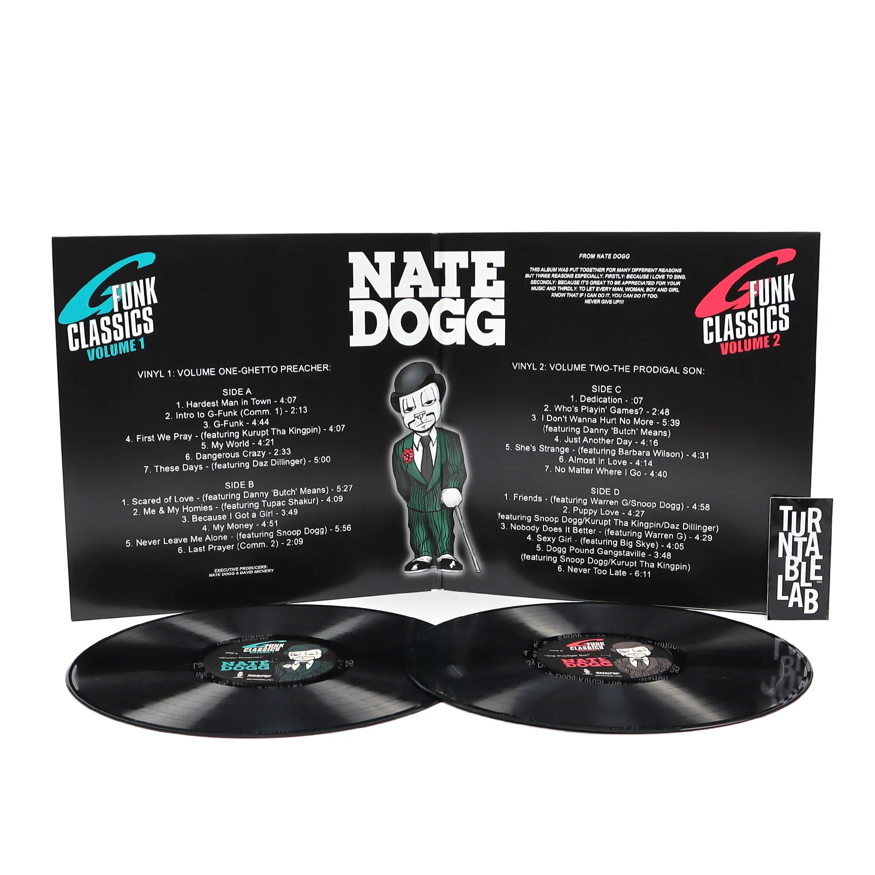 Nate Dogg: G-Funk Classics Vol. 1&2 Vinyl 2LP - Image 2