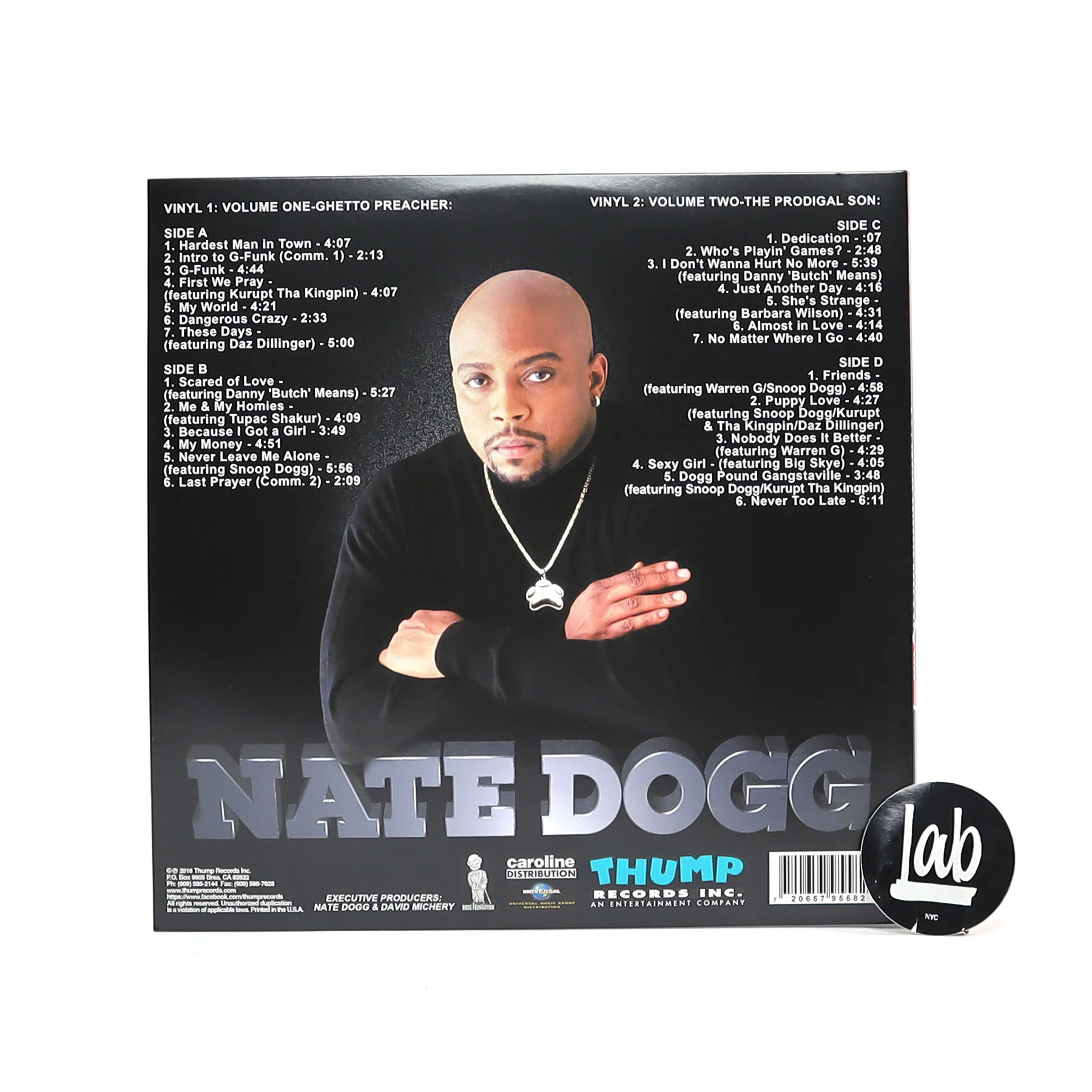 Nate Dogg: G-Funk Classics Vol. 1&2 Vinyl 2LP - Image 3