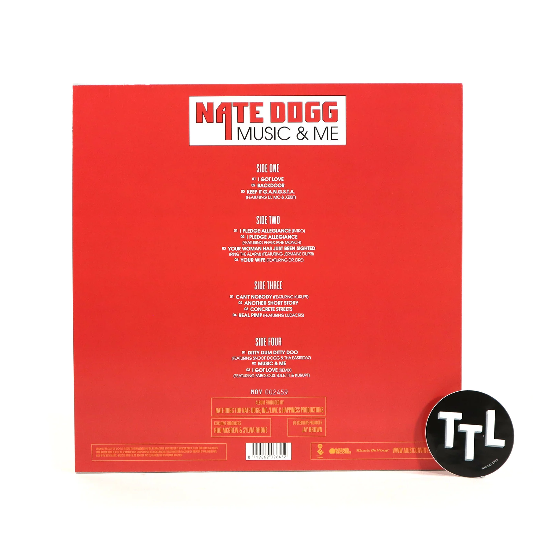 Nate Dogg: Music & Me (Music On Vinyl 180g, Colored Vinyl) Vinyl LP - Image 3