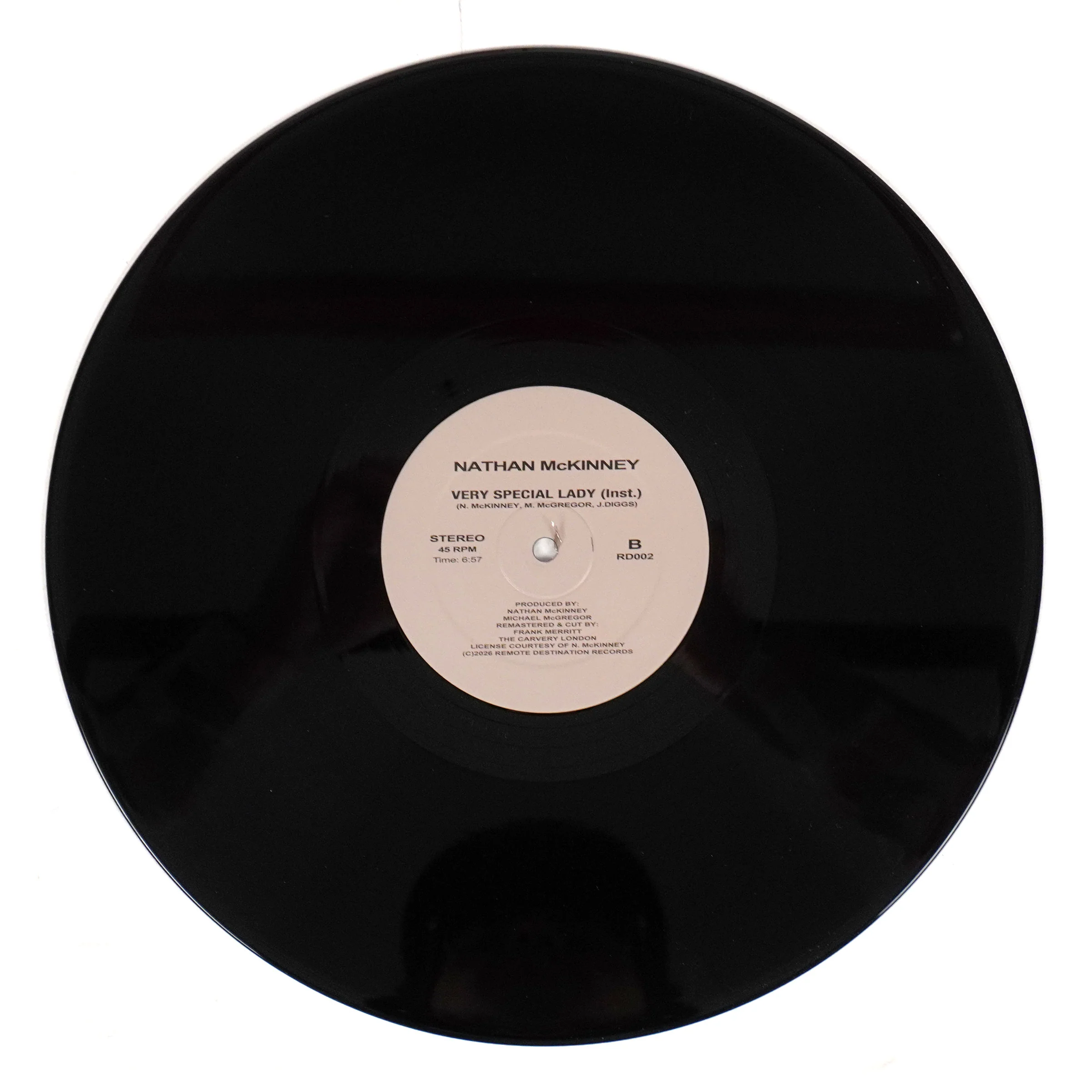 Nathan McKinney: Very Special Lady Pt.II (Import) Vinyl 12" - Image 2