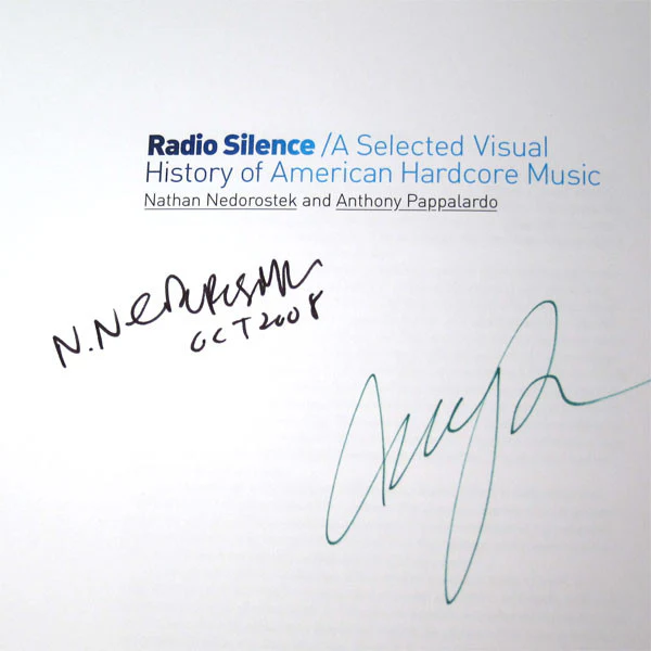 Nathan Nedorostek: Radio Silence: A Selected Visual History Of American Hardcore Music Boxset - SIGNED - Image 8