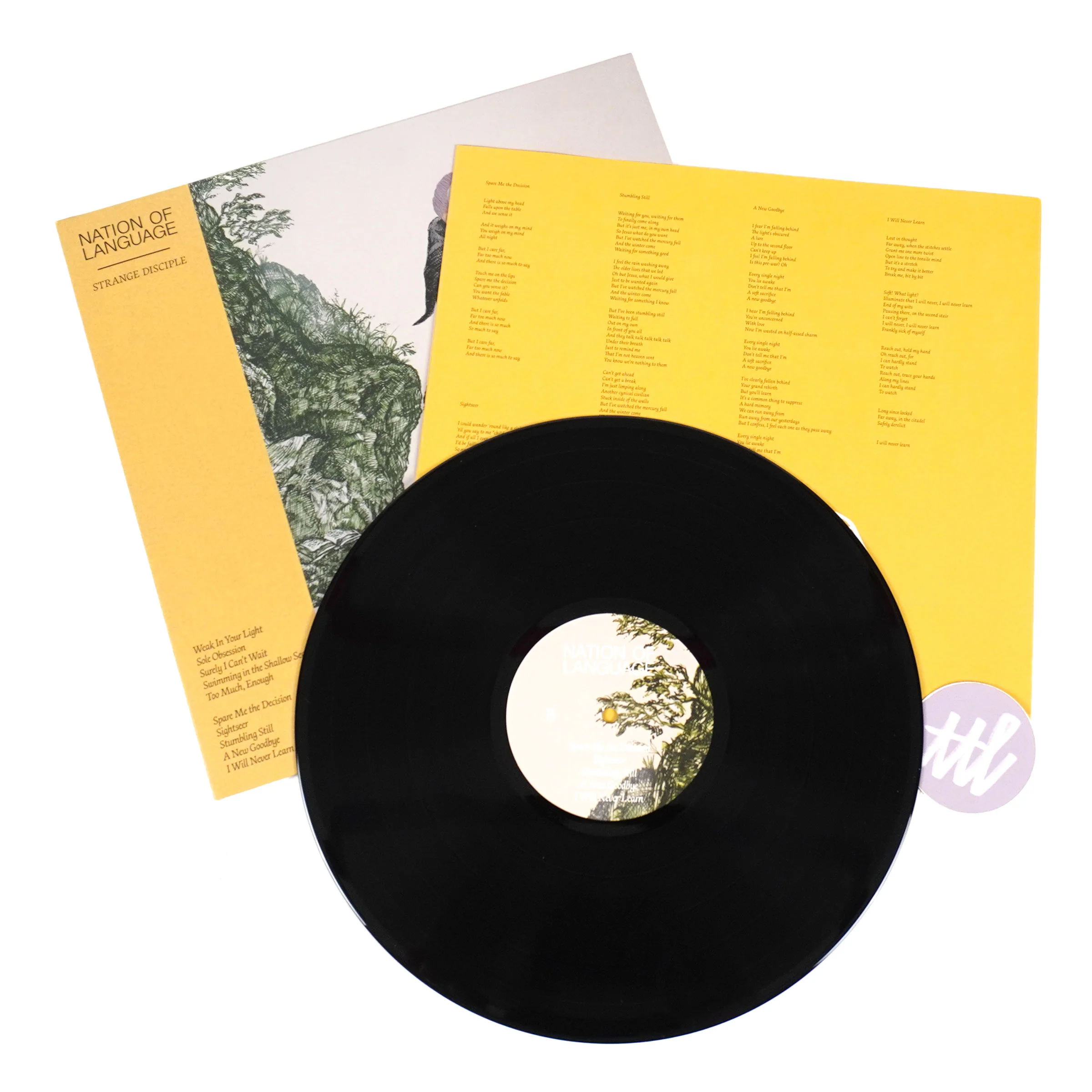 Nation Of Language: Strange Disciple Vinyl LP - Image 2