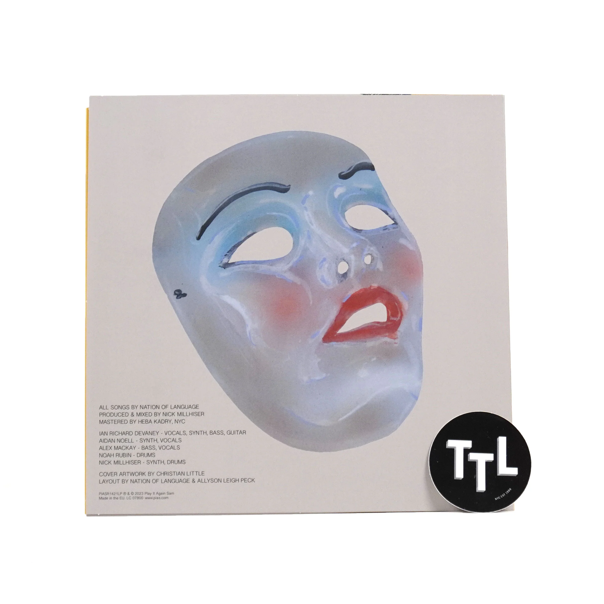 Nation Of Language: Strange Disciple Vinyl LP - Image 3