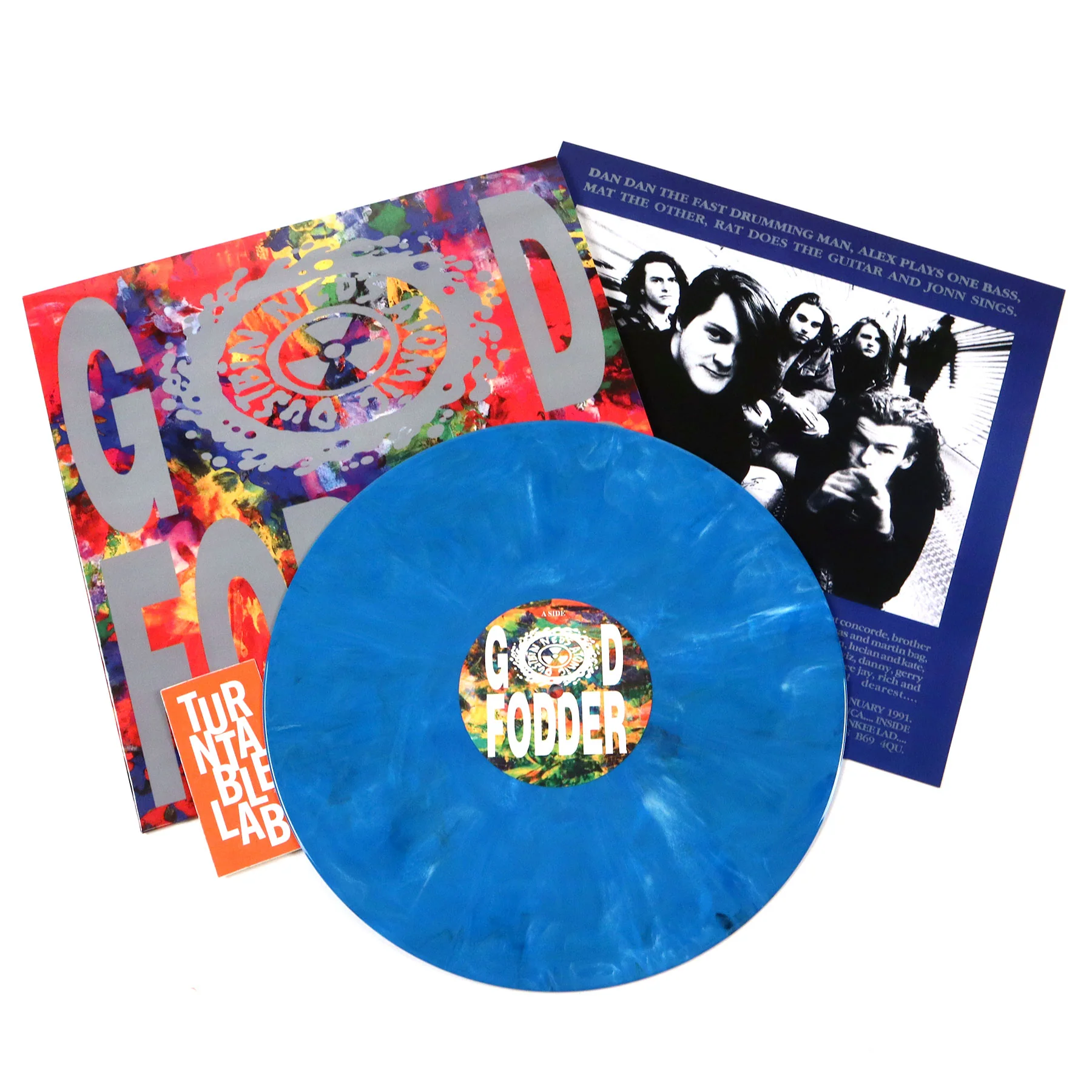 Ned's Atomic Dustbin: God Fodder (180g, Blue Colored Vinyl) Vinyl LP - Image 2