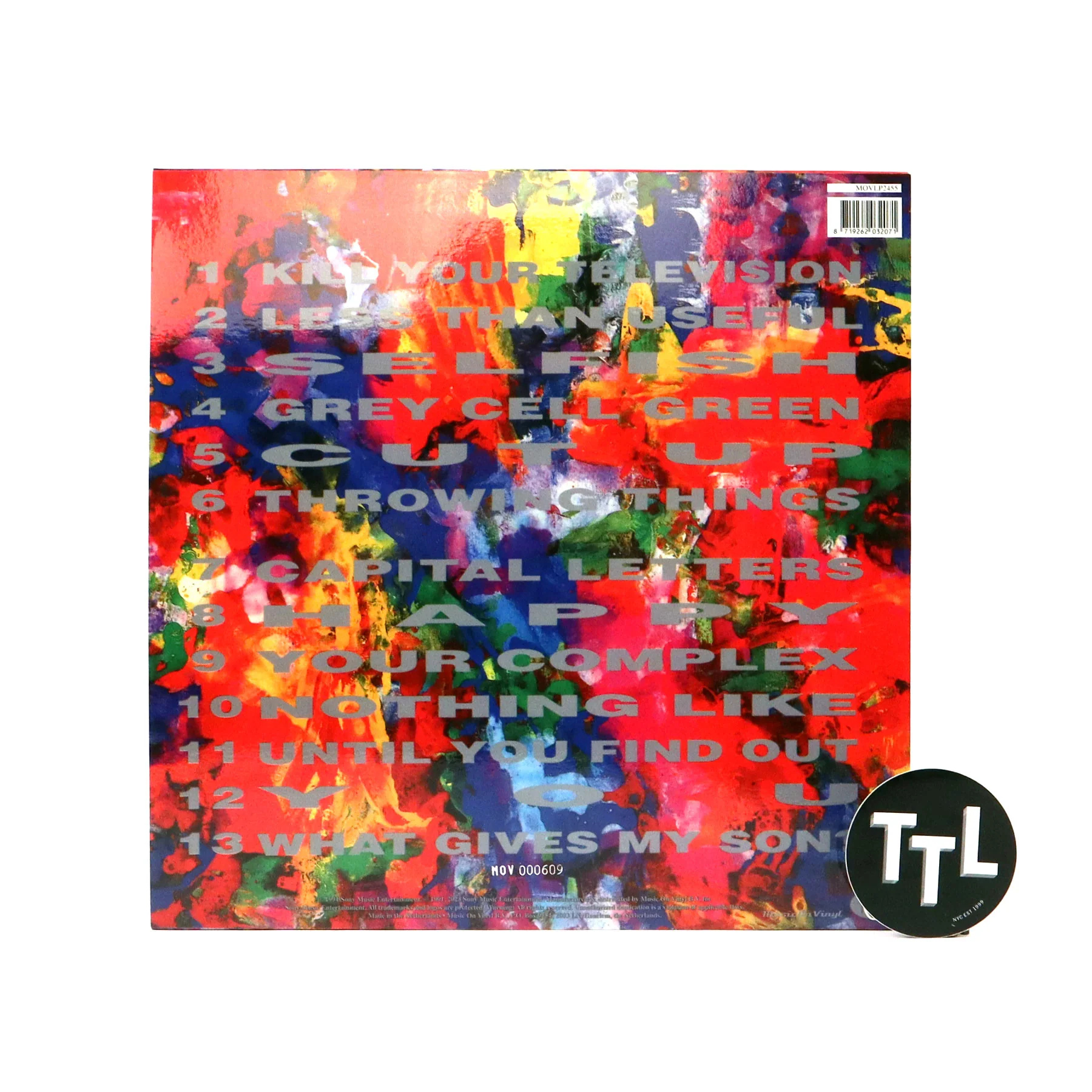 Ned's Atomic Dustbin: God Fodder (180g, Blue Colored Vinyl) Vinyl LP - Image 3