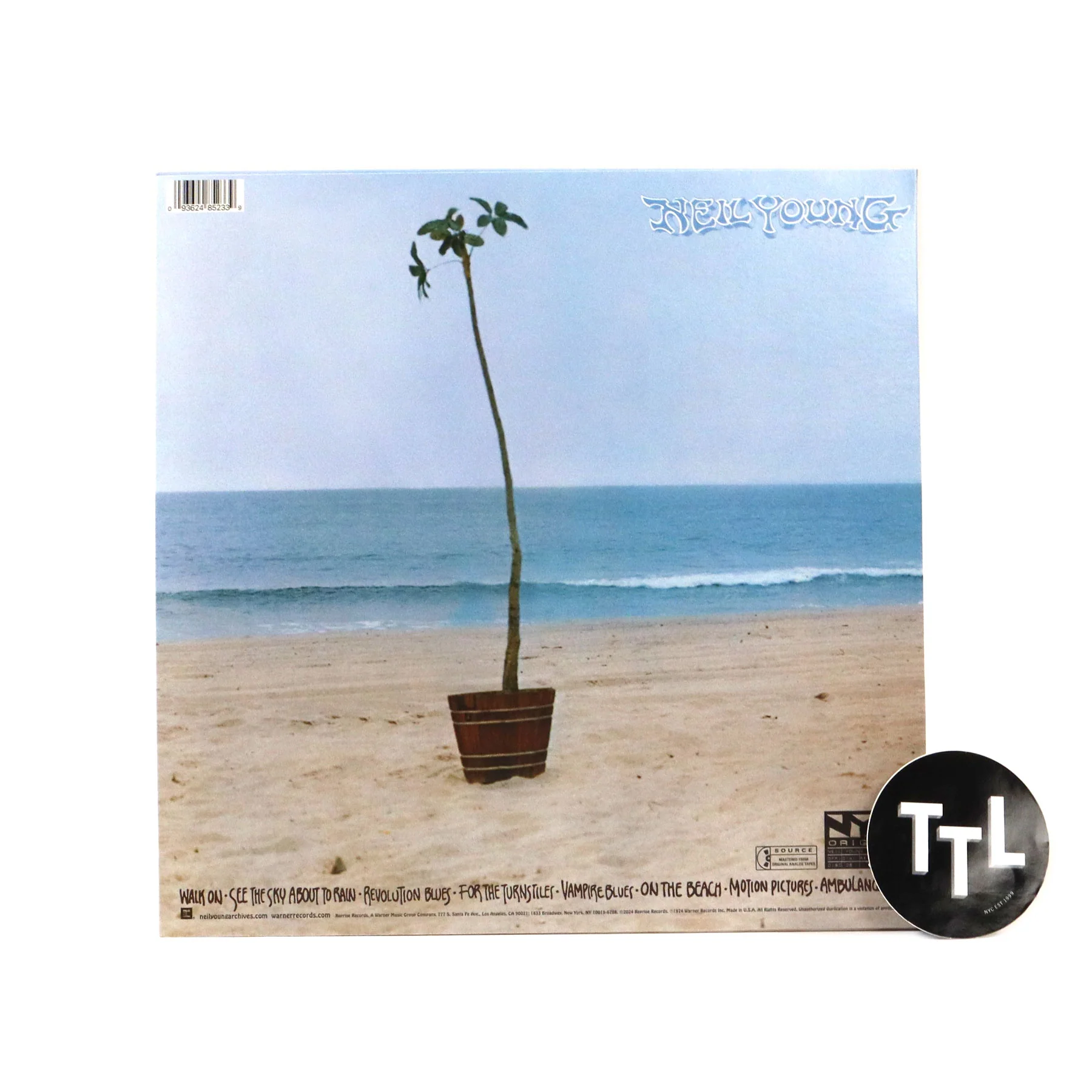 Neil Young: On The Beach - 50th Anniversary Edition (Colored Vinyl) Vinyl LP - Image 3