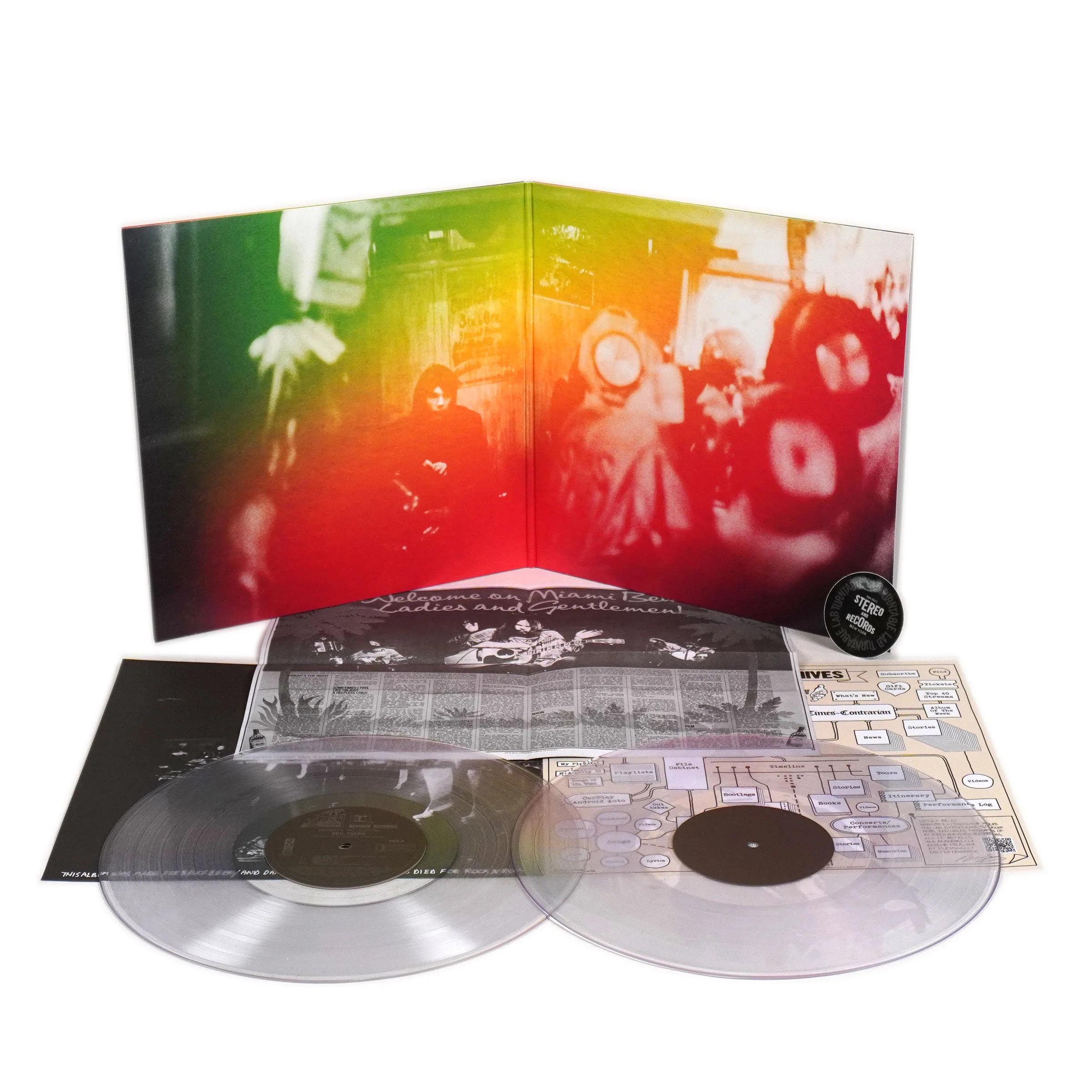 Neil Young: Tonight's The Night - 50th Anniversary Edition (Indie Exclusive Colored Vinyl) Vinyl 2LP - Image 2