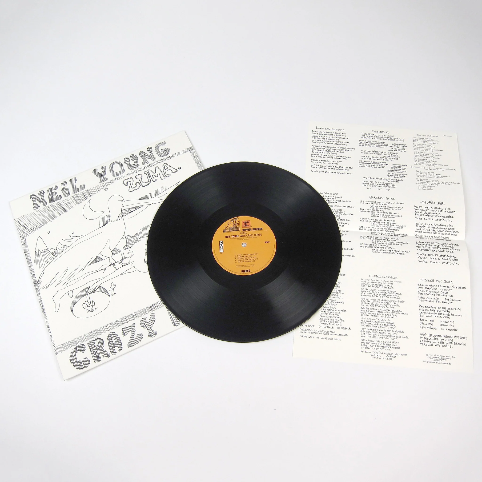 Neil Young With Crazy Horse: Zuma Vinyl LP - Image 2