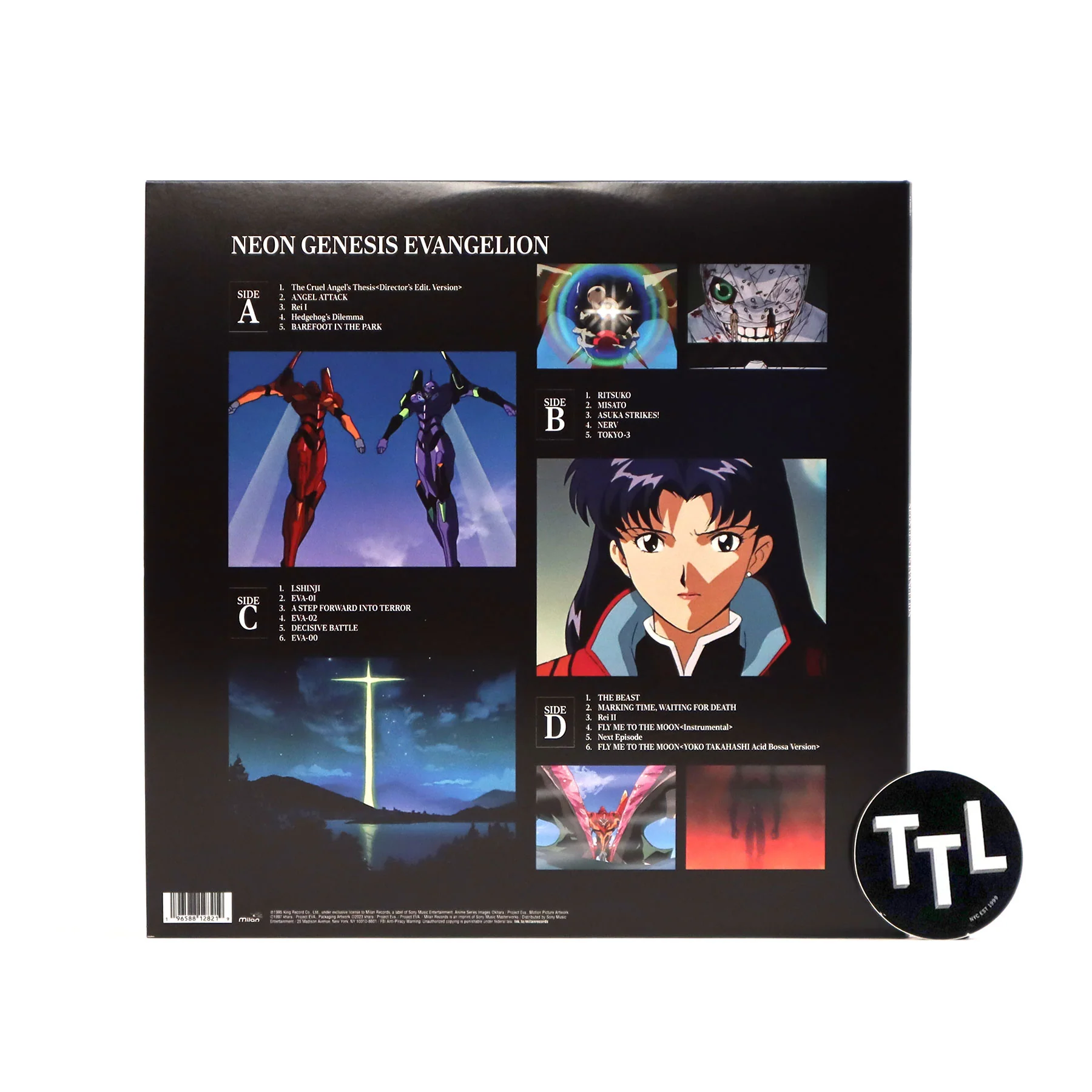 Neon Genesis Evangelion: Original Series Soundtrack (Colored Vinyl) Vinyl 2LP - Image 4