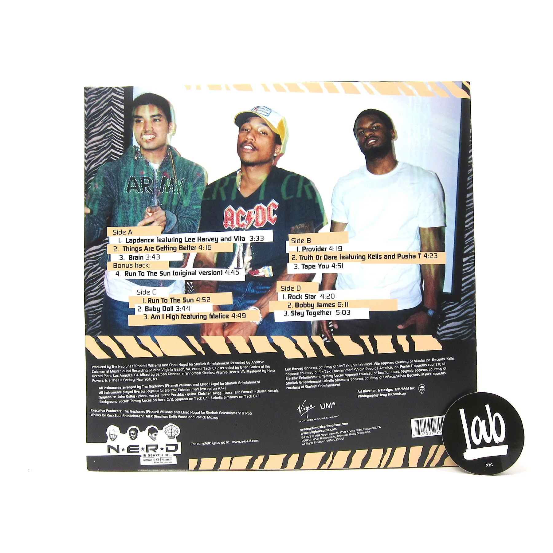 N.E.R.D: In Search Of… (Colored Vinyl) Vinyl 2LP - Image 3