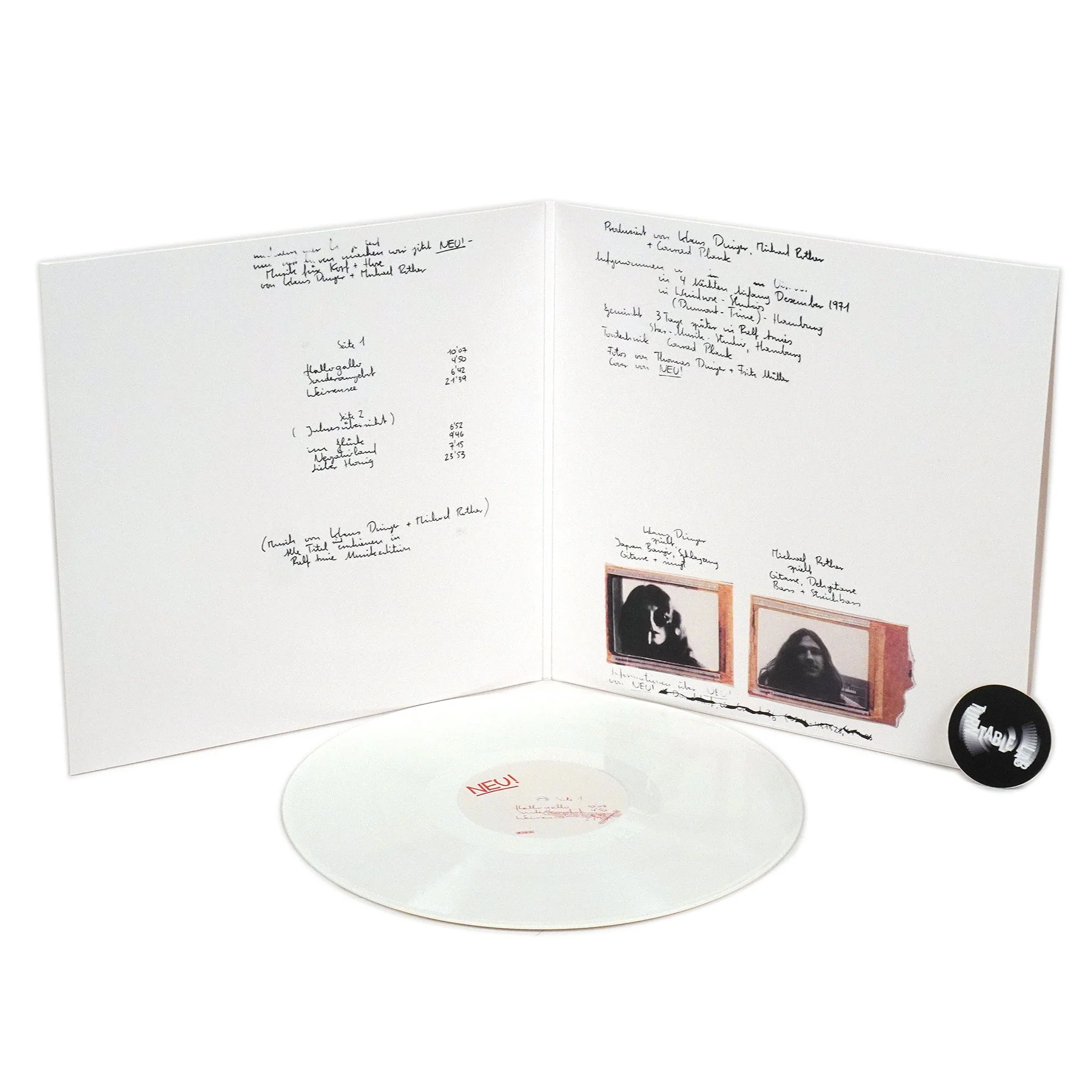 Neu!: Neu! (White Colored Vinyl) LP - Image 2