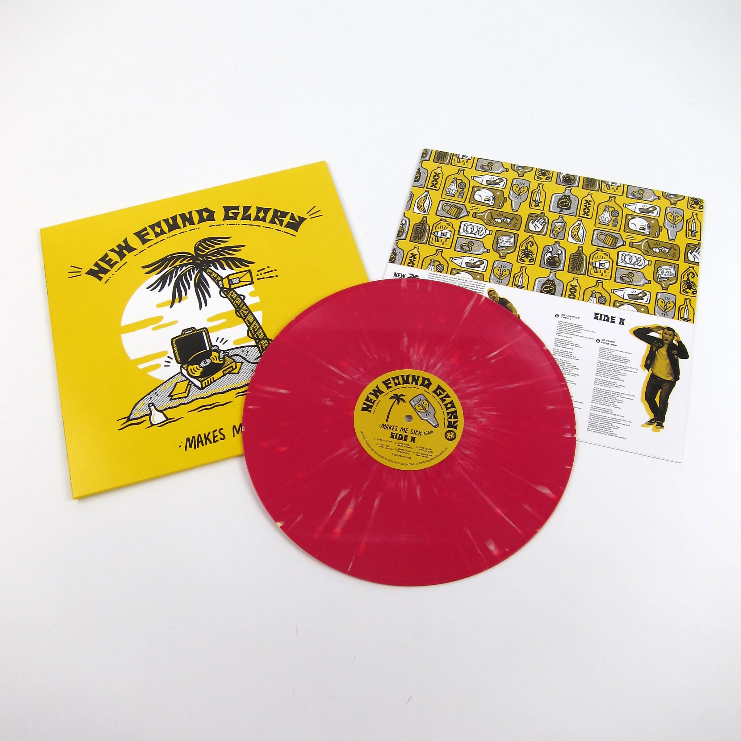 New Found Glory: Makes Me Sick Again (Colored Vinyl) Vinyl LP - Image 2