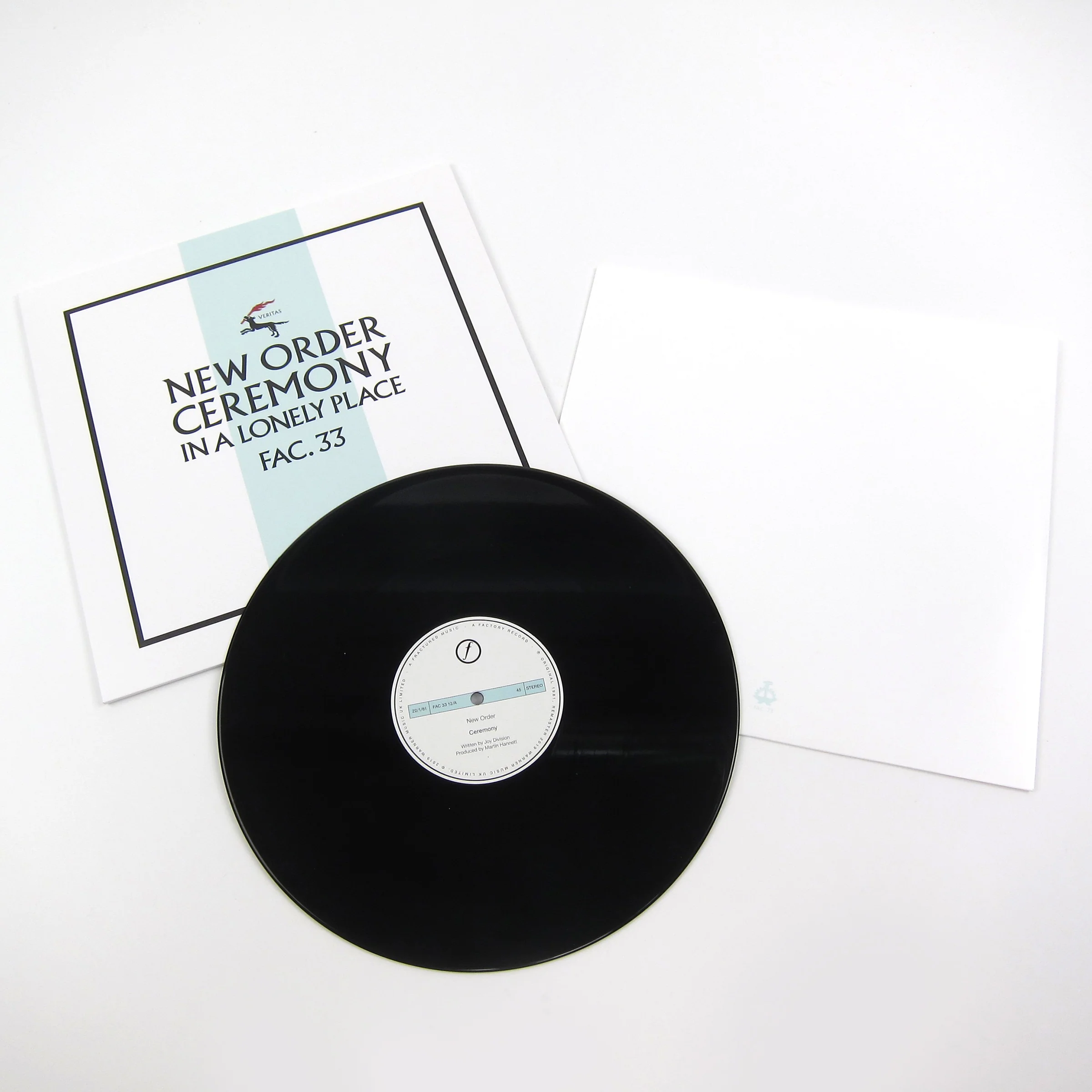 New Order: Ceremony Version 2 Vinyl 12" - Image 2