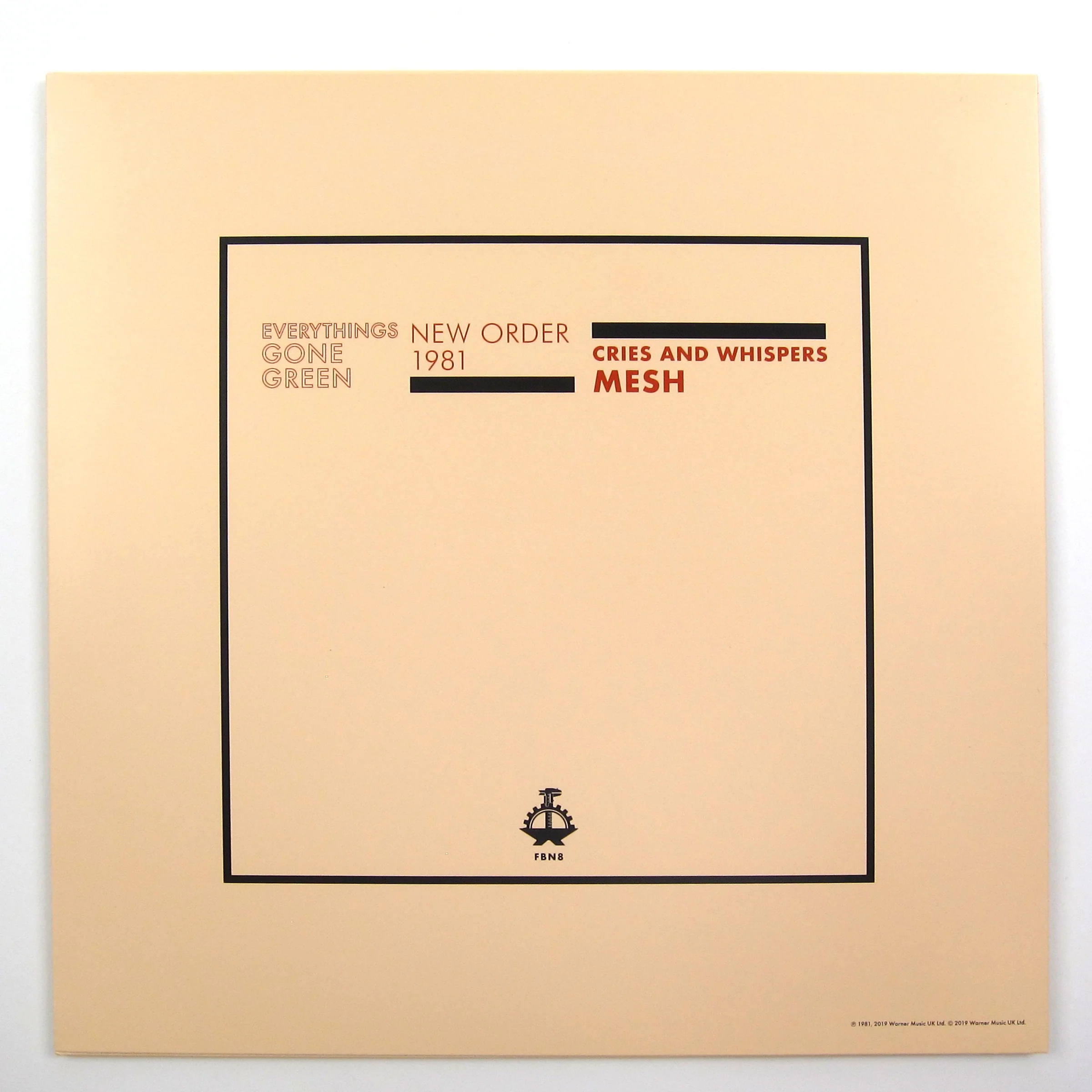 New Order: Everything's Gone Green Vinyl 12" - Image 3