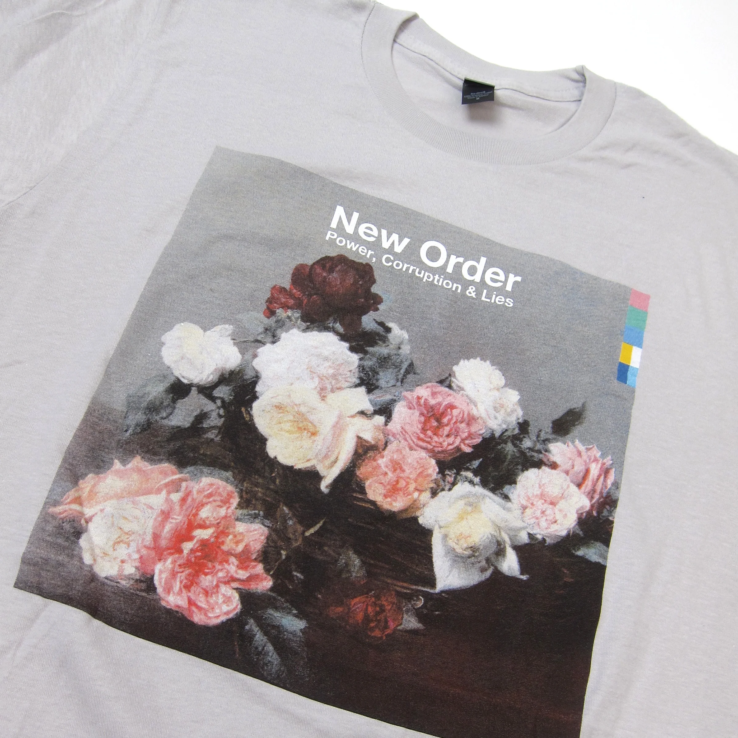 New Order: Power, Corruption & Lies Shirt - Silver - Image 2