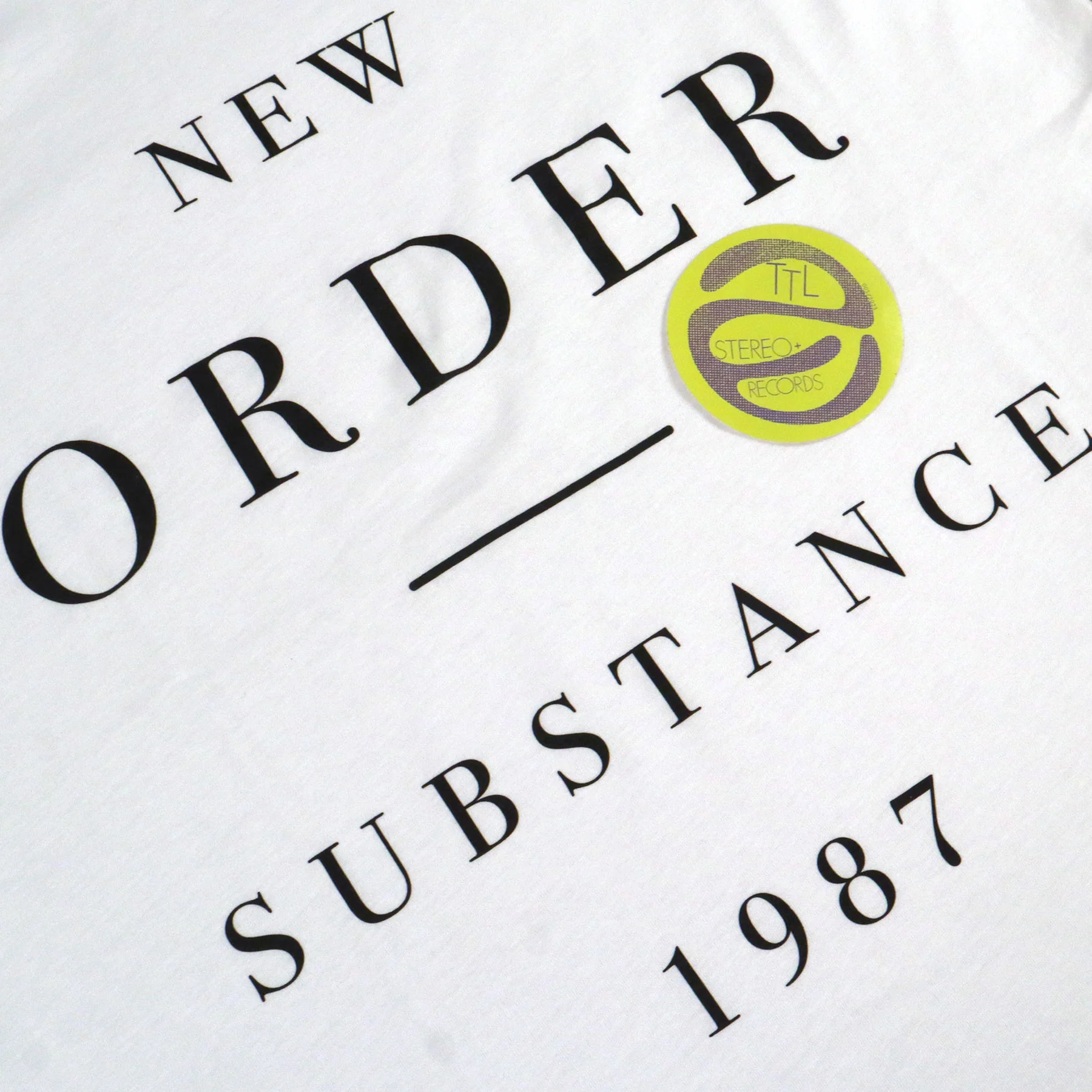 New Order: Substance Shirt - Image 2