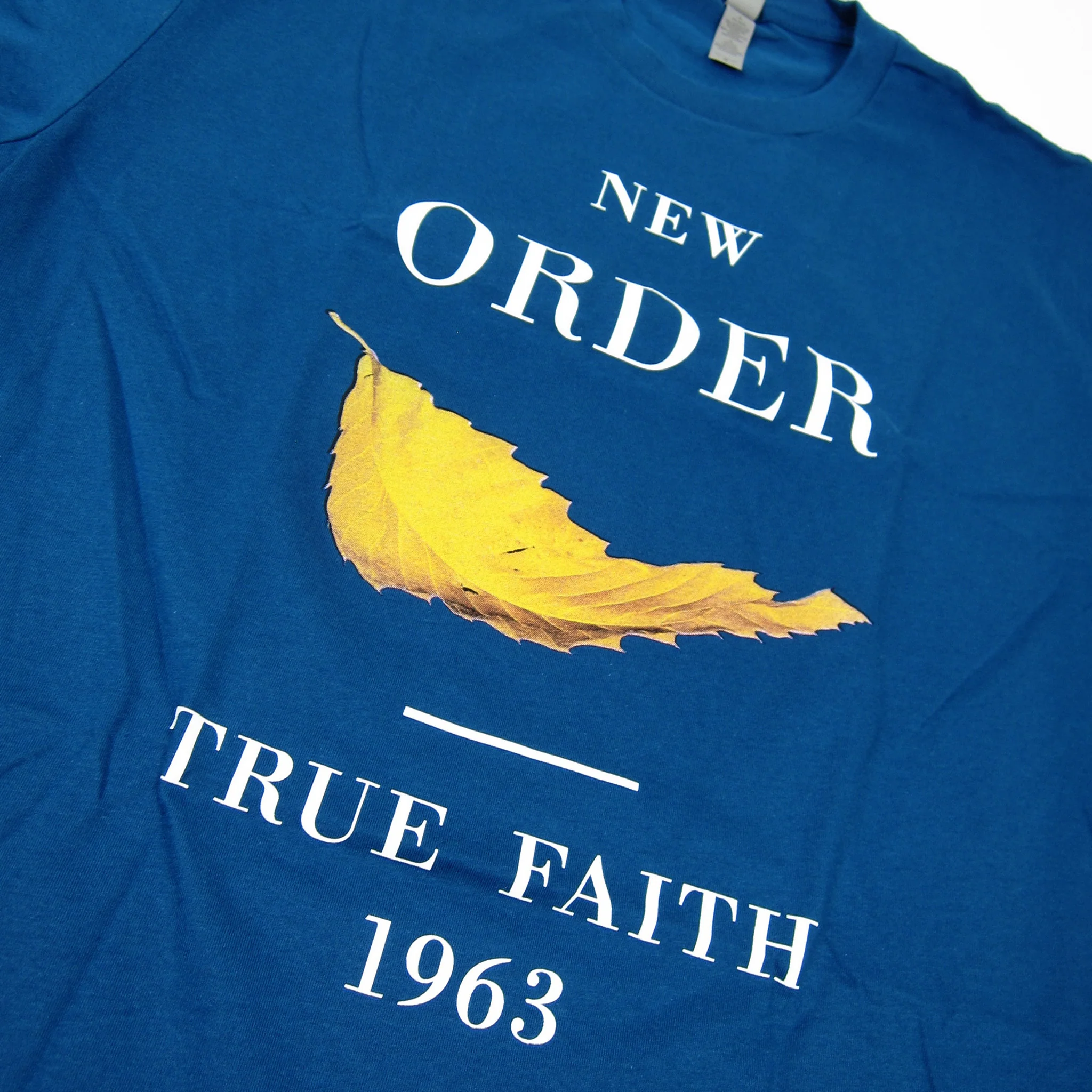 New Order: True Faith Shirt - Cool Blue - Image 2
