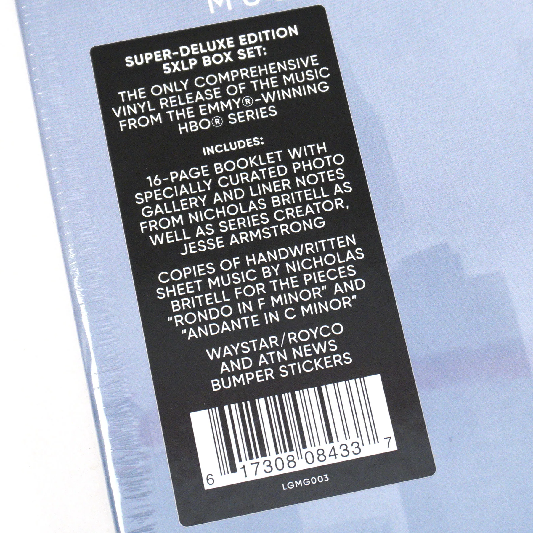 Nicholas Britell: Succession - The Complete Collection Vinyl 5LP Boxset - Image 5