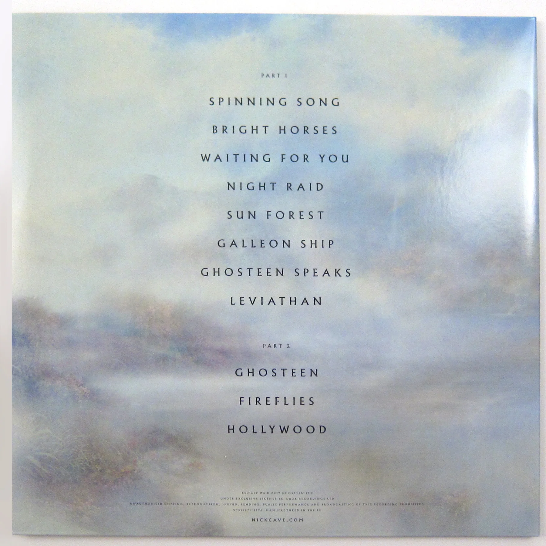Nick Cave & The Bad Seeds: Ghosteen Vinyl 2LP - Image 3