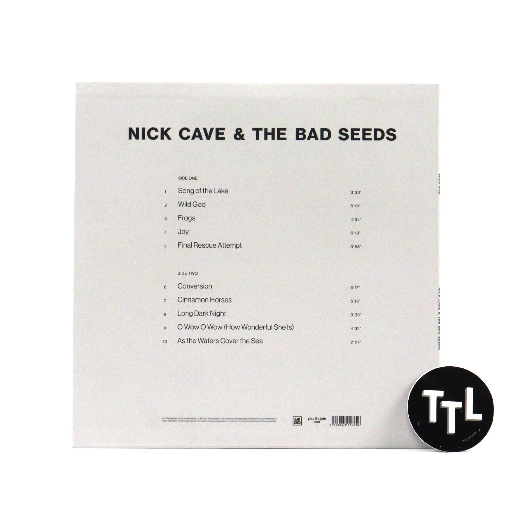 Nick Cave & The Bad Seeds: Wild God (Indie Exclusive Colored Vinyl) Vinyl LP - Image 4