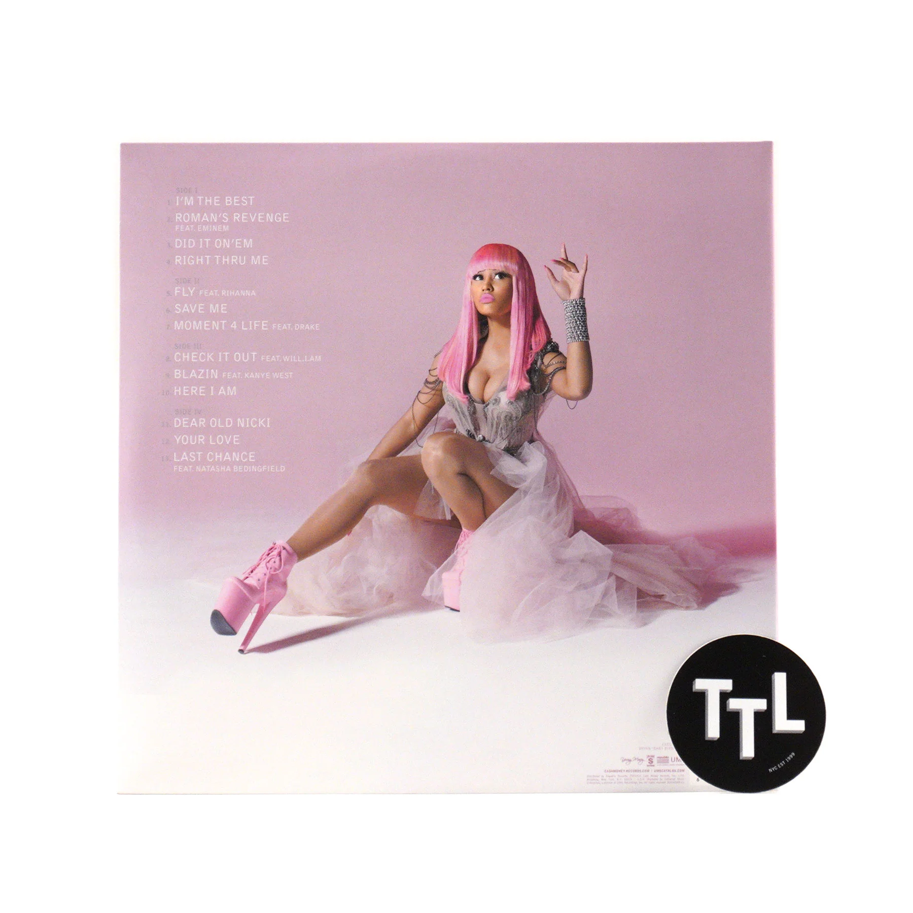 Nicki Minaj: Pink Friday (Colored Vinyl) Vinyl 2LP - Image 3