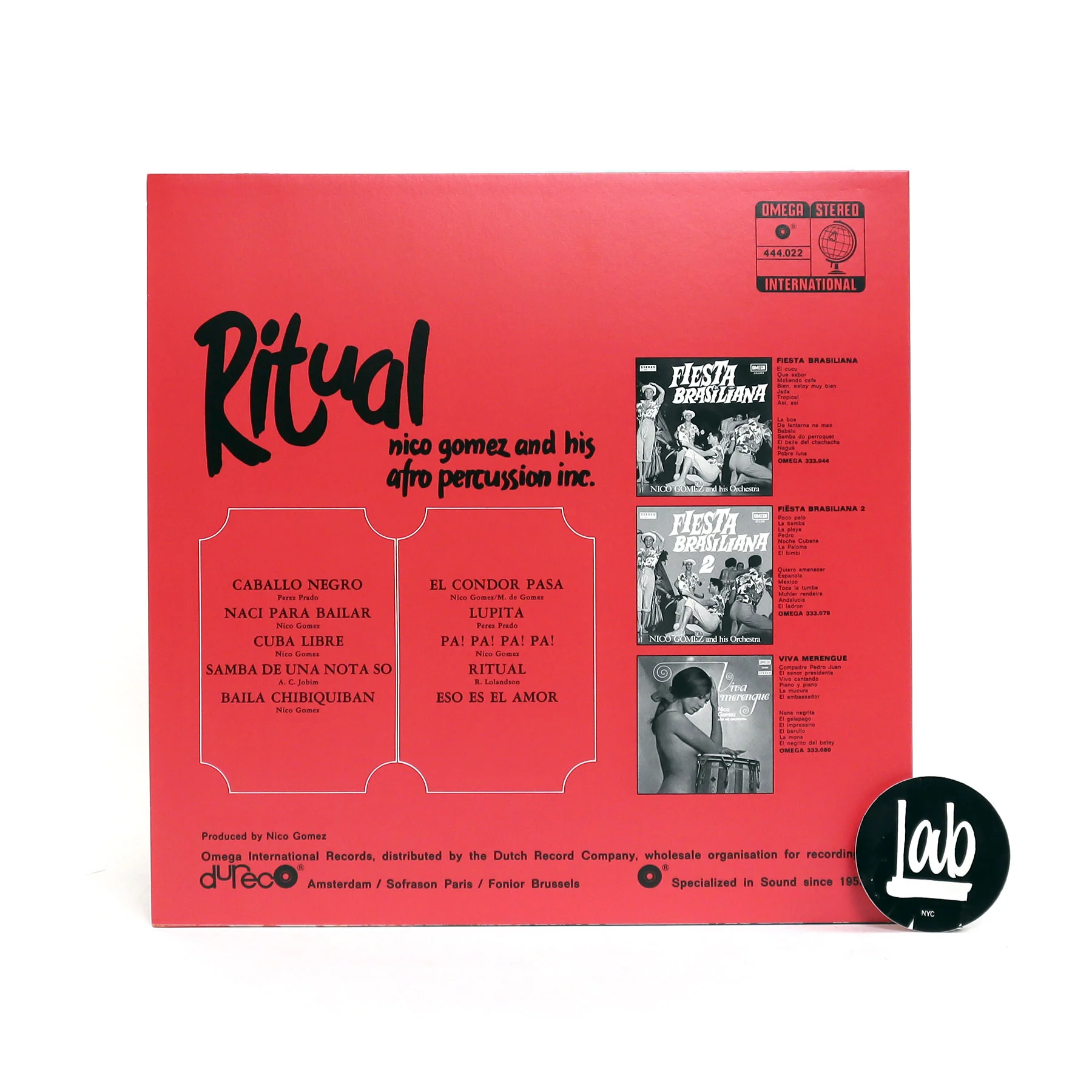 Nico Gomez: Ritual (Indie Exclusive Colored Vinyl) Vinyl LP - Image 3