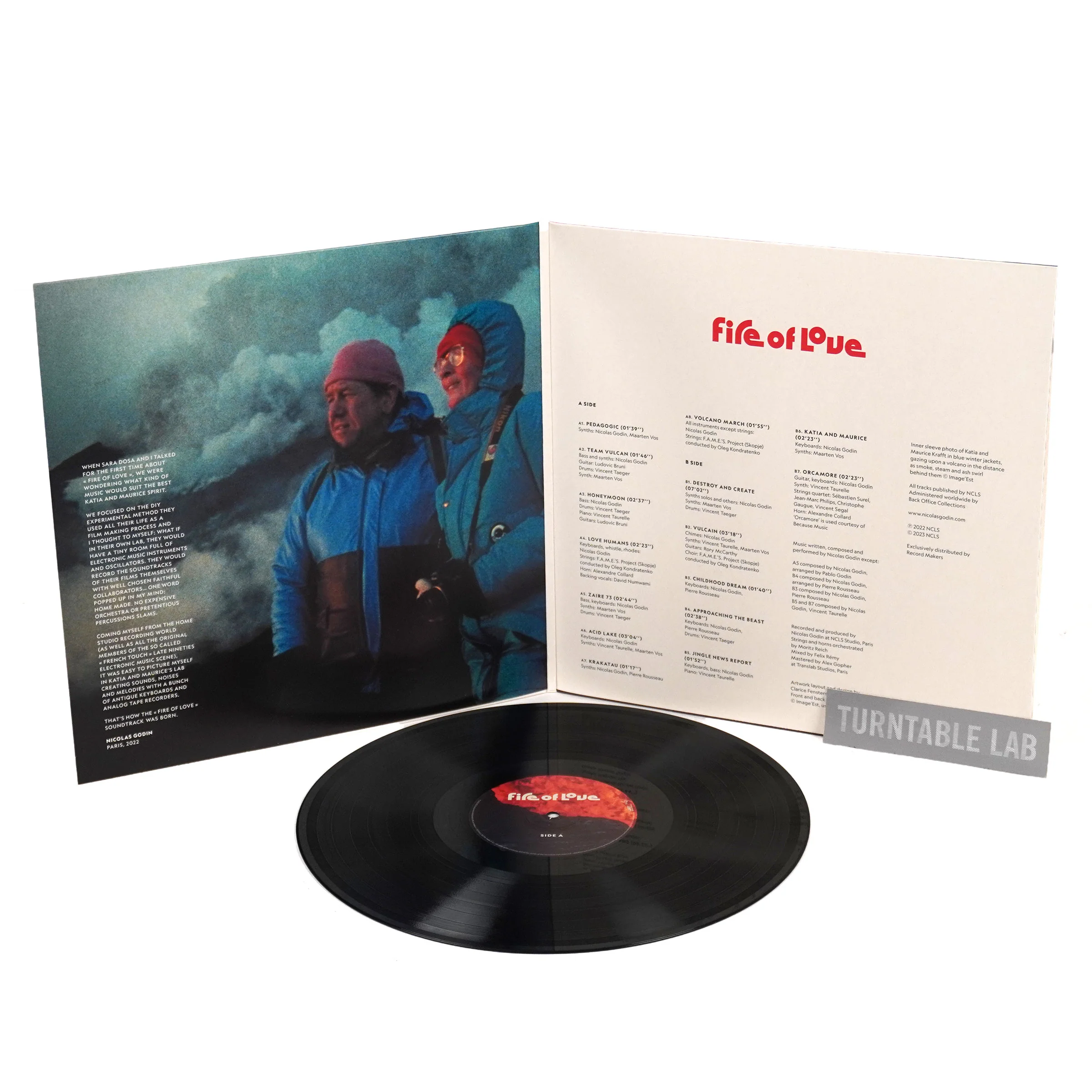 Nicolas Godin: Fire Of Love Soundtrack Vinyl LP - Image 2