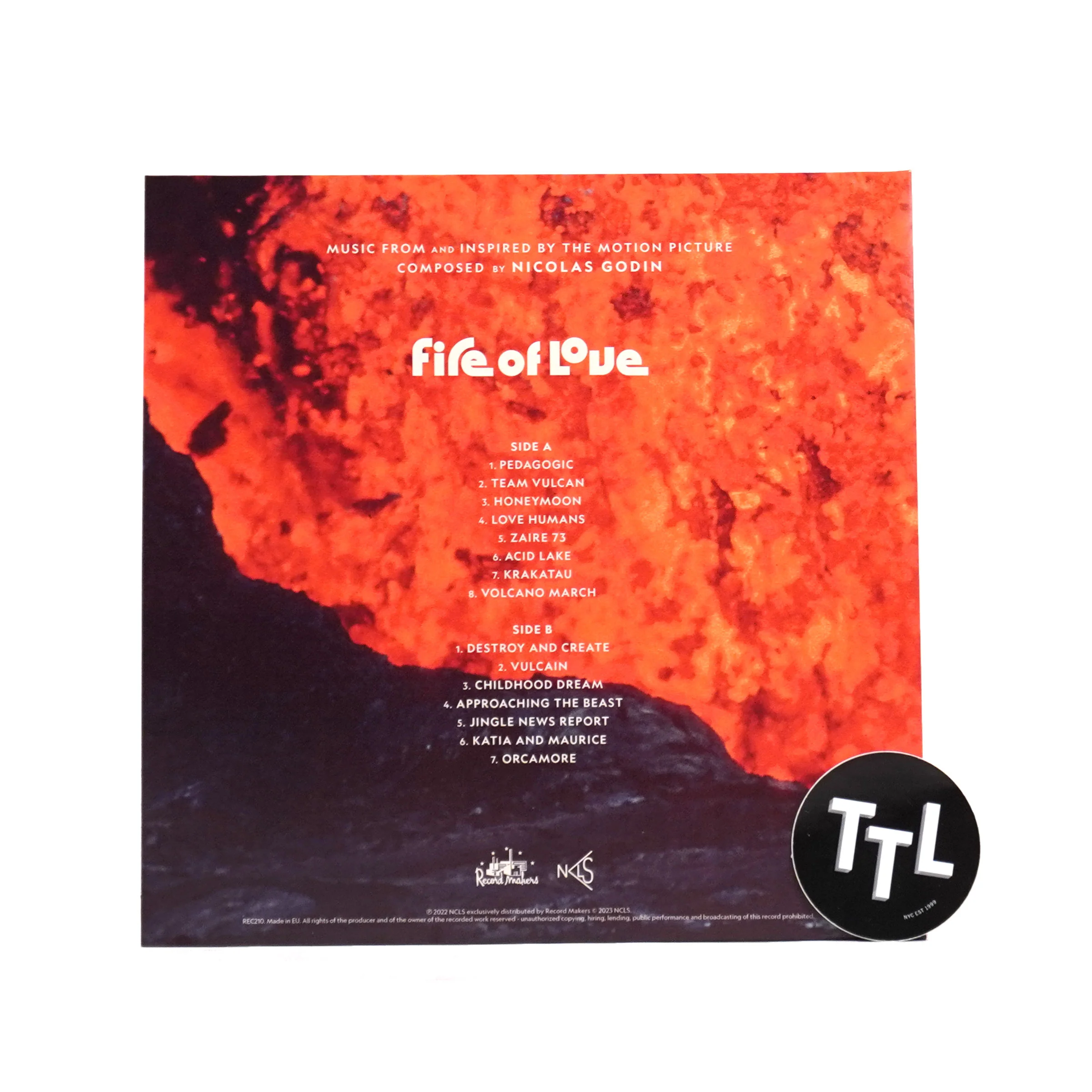 Nicolas Godin: Fire Of Love Soundtrack Vinyl LP - Image 3
