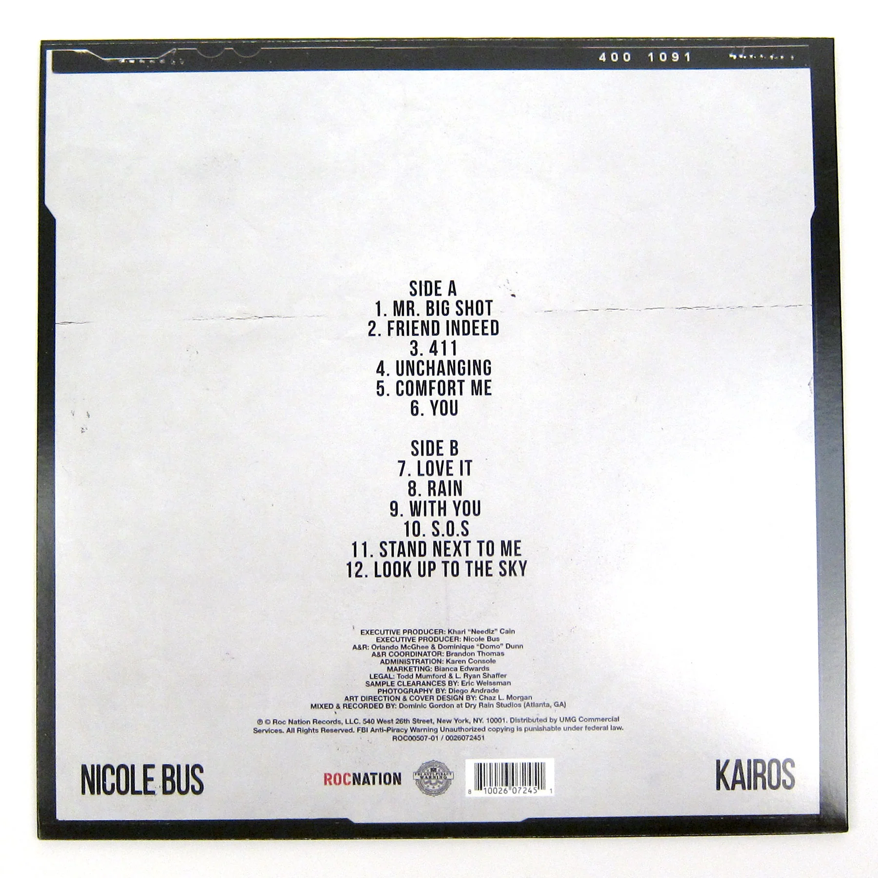 Nicole Bus: Kairos Vinyl LP - Image 3
