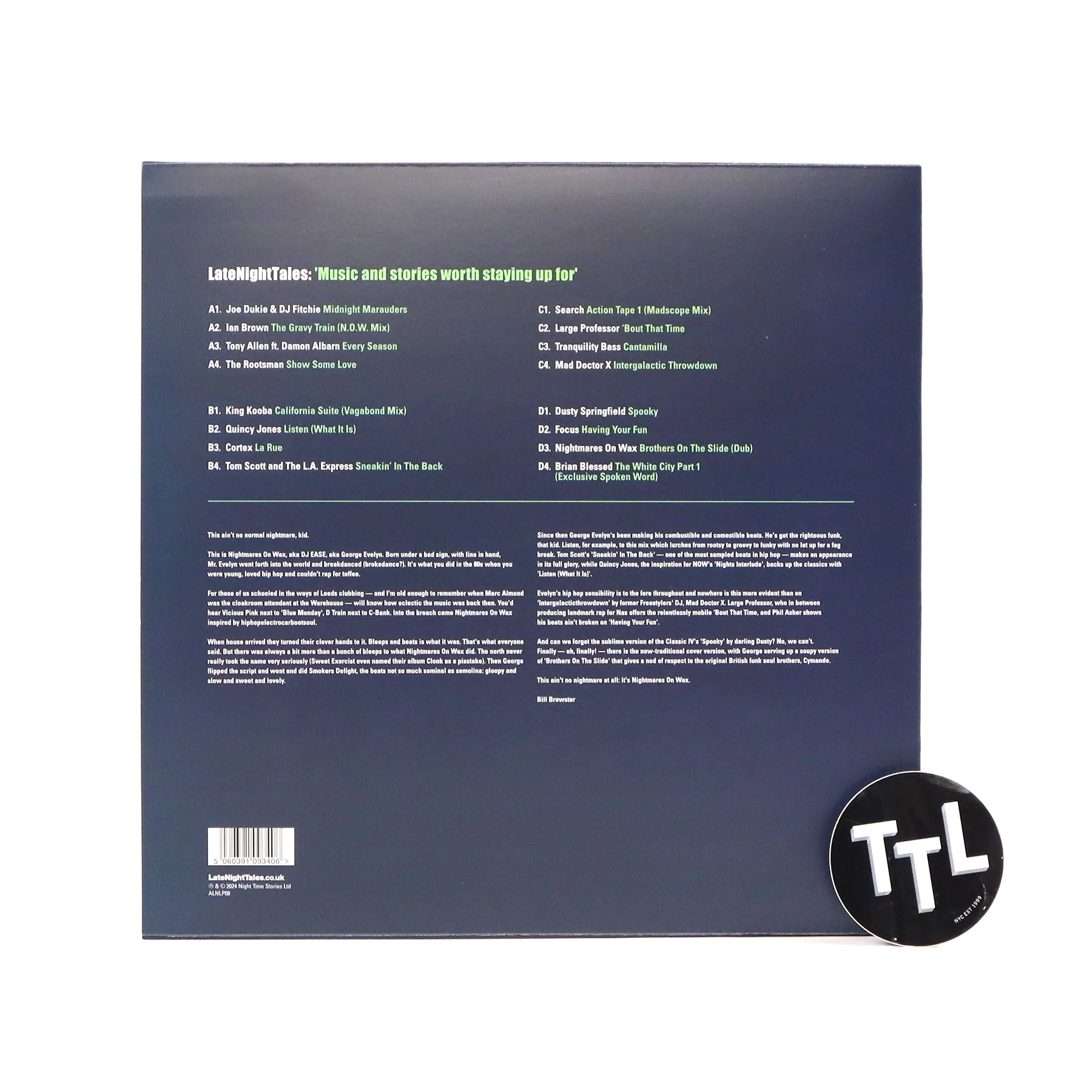 Nightmares On Wax: Late Night Tales (180g) Vinyl 2LP - Image 3