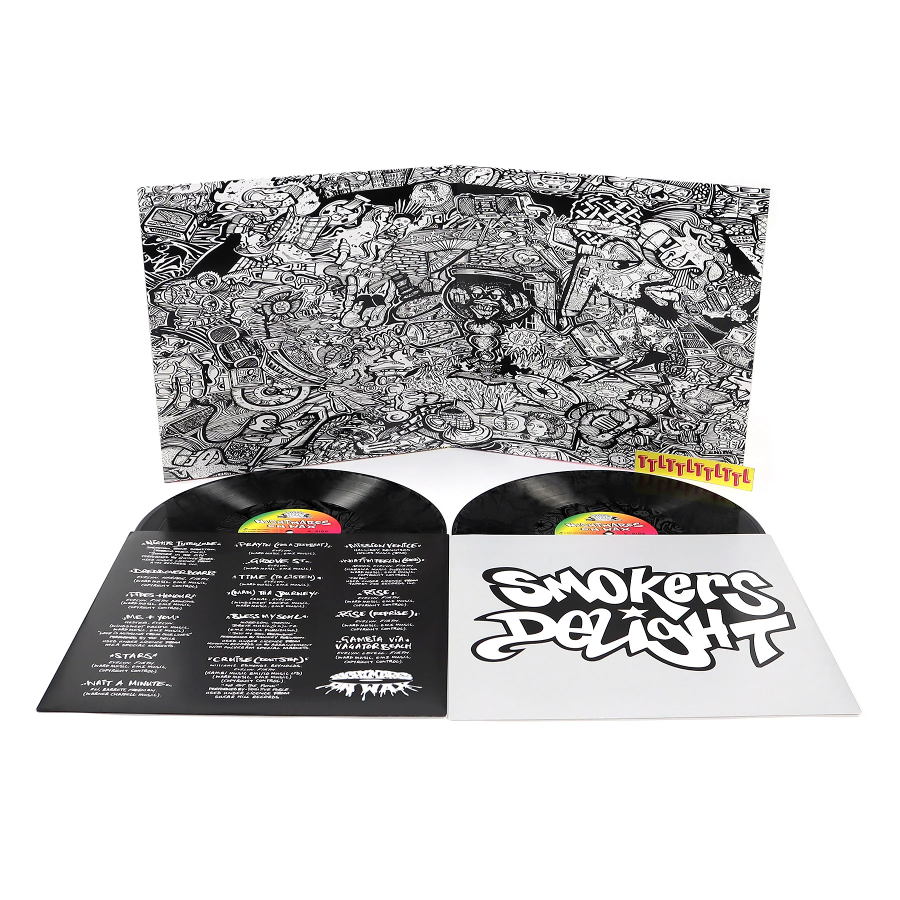 Nightmares On Wax: Smokers Delight Vinyl 2LP - Image 2