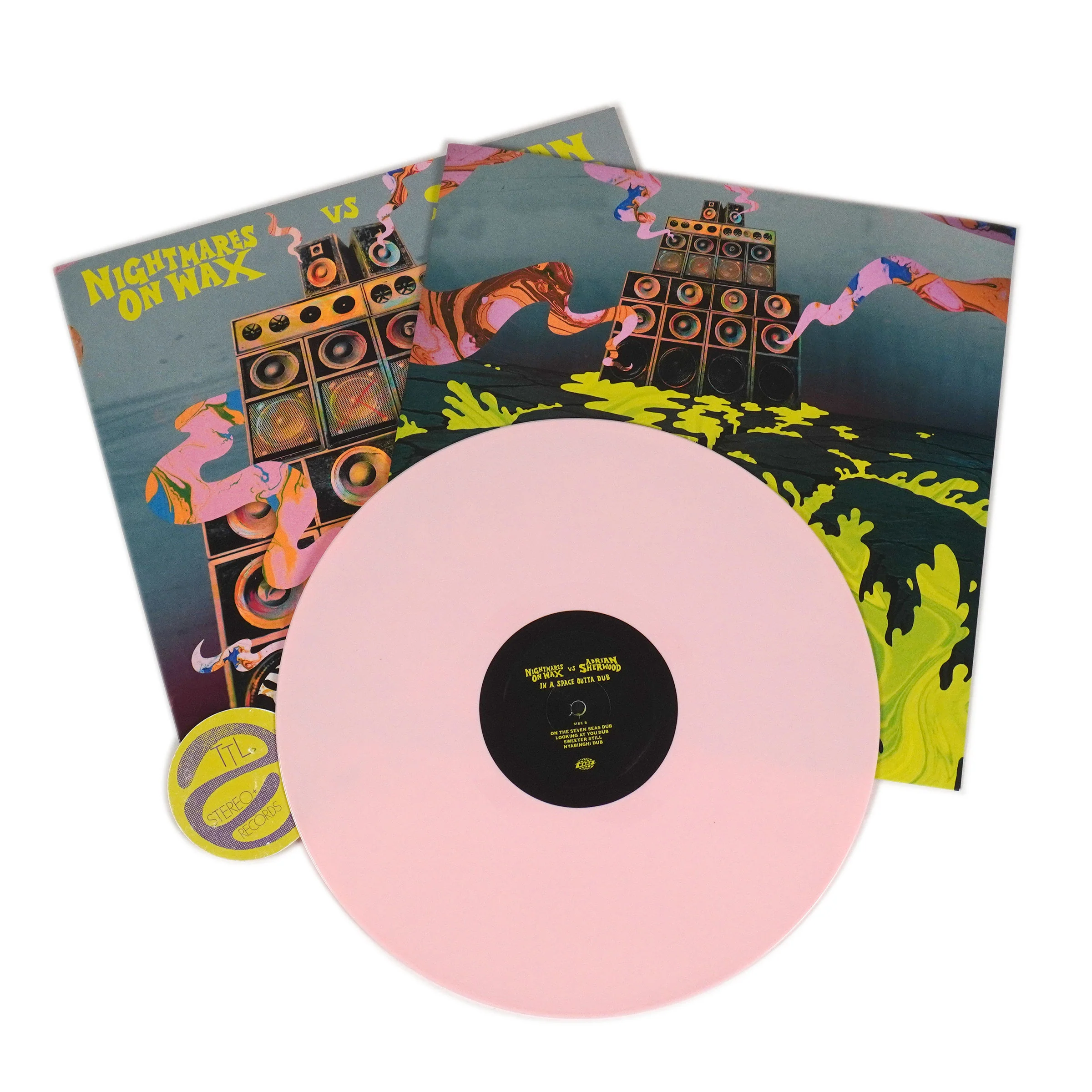 Nightmares On Wax vs Adrian Sherwood: In A Space Outta Dub (Colored Vinyl) Vinyl LP - Image 2