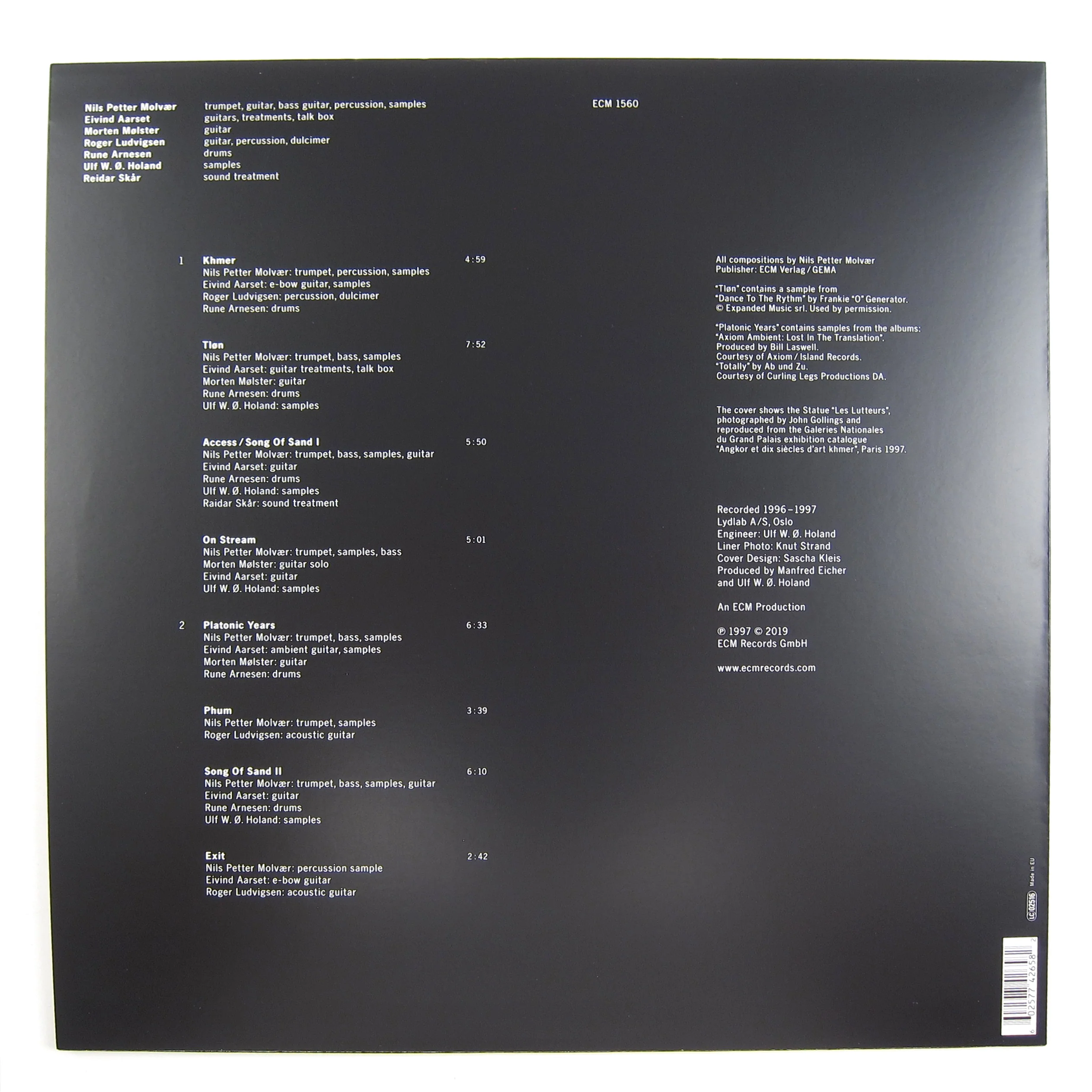 Nils Petter Molvaer: Khmer Vinyl LP - Image 2