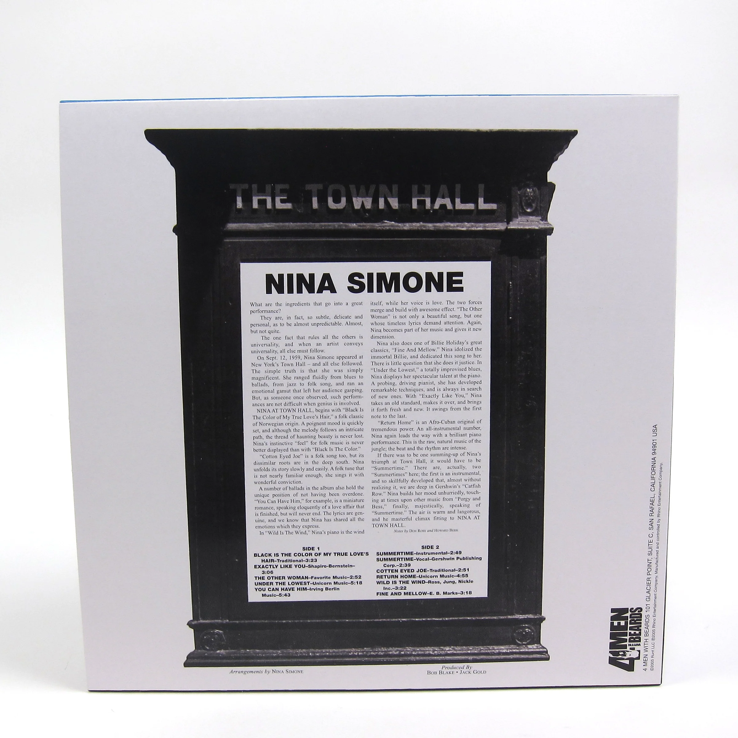 Nina Simone: At Town Hall (Purple Swirl Colored Vinyl) Vinyl LP - Image 2