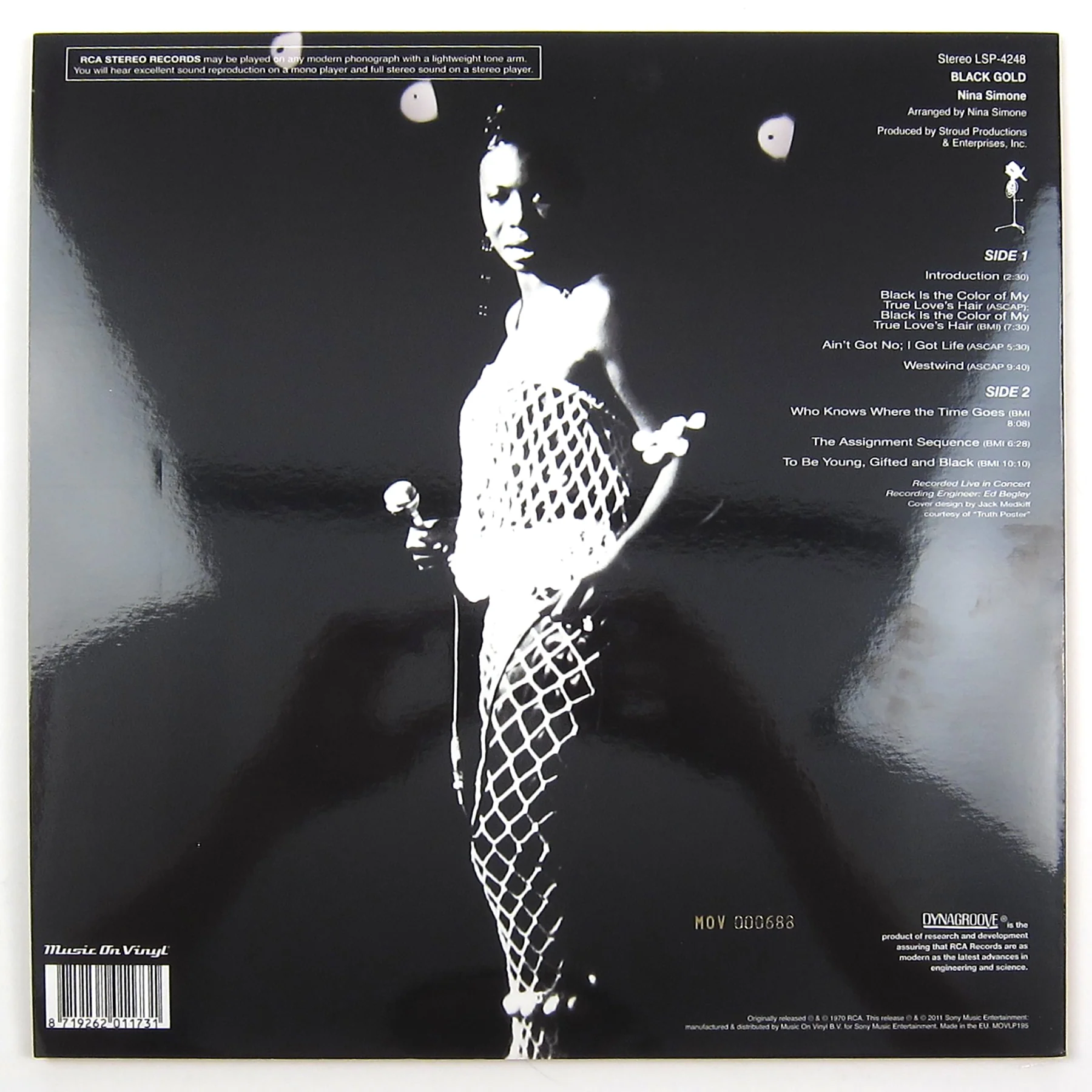 Nina Simone: Black Gold (Music On Vinyl 180g, Colored Vinyl) Vinyl LP - Image 2