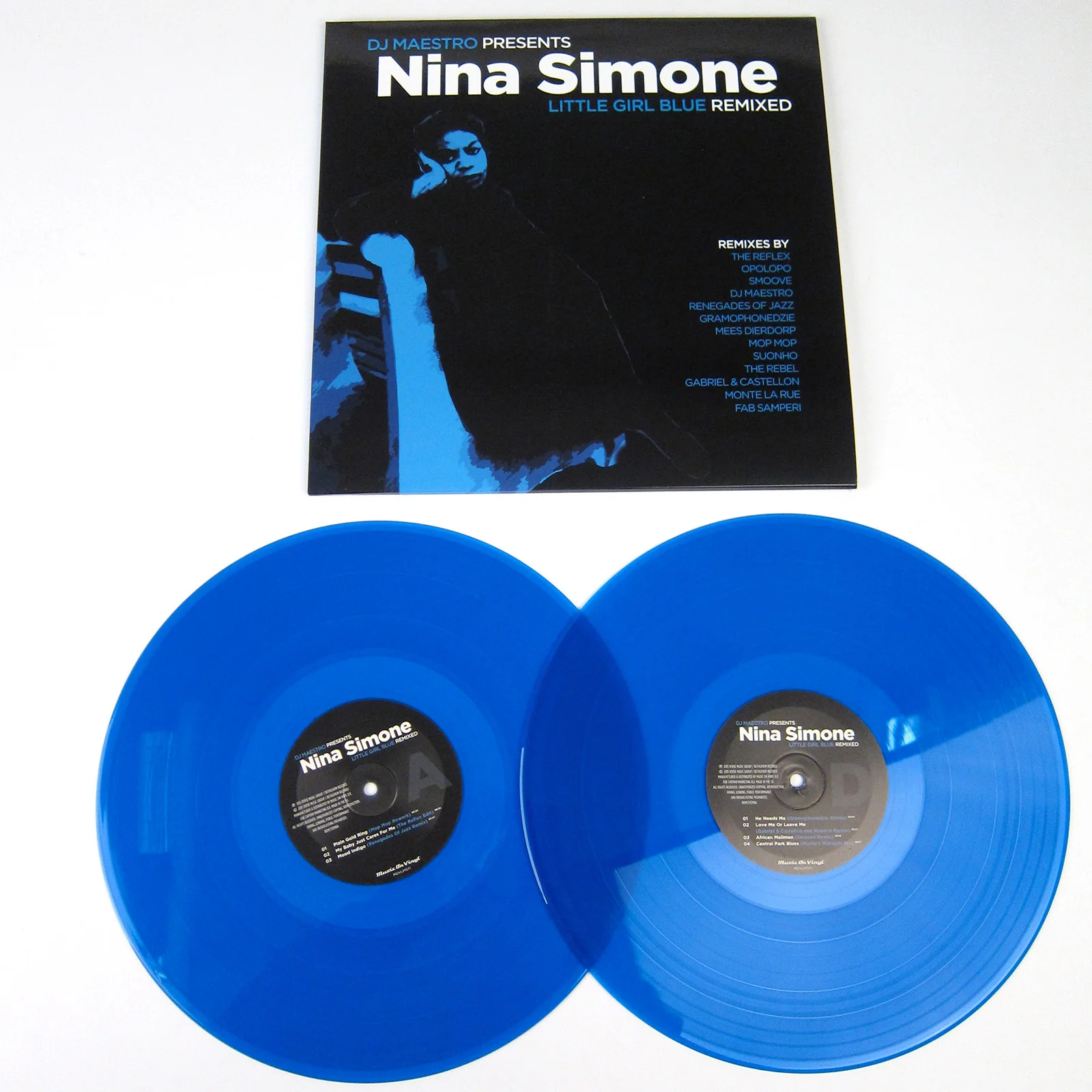 Nina Simone: DJ Maestro Presents Little Blue Girl Remixed (Colored Vinyl, 180g) Vinyl LP - Image 2