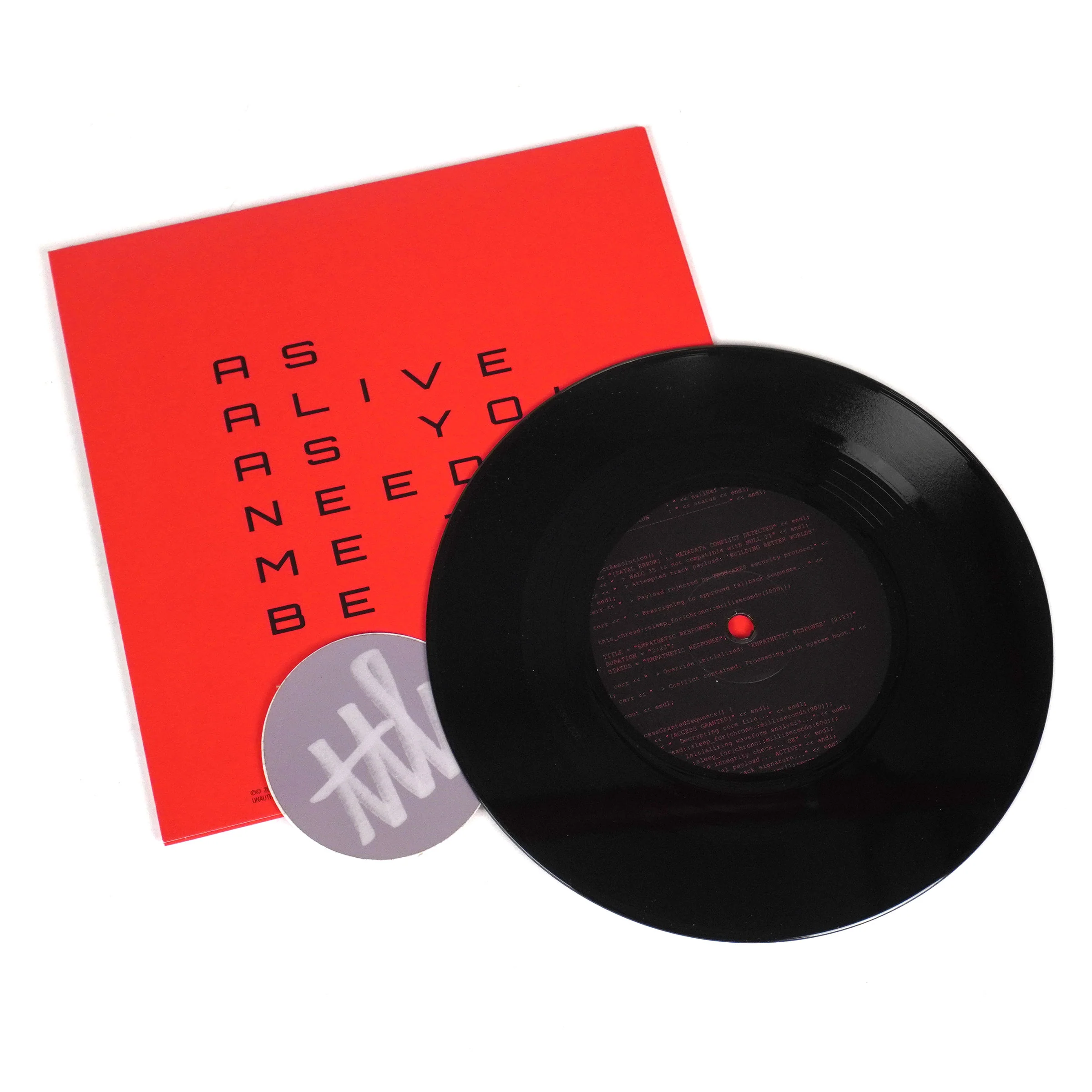 Nine Inch Nails: As Alive As You Need Me To Be Vinyl 7" - Image 2