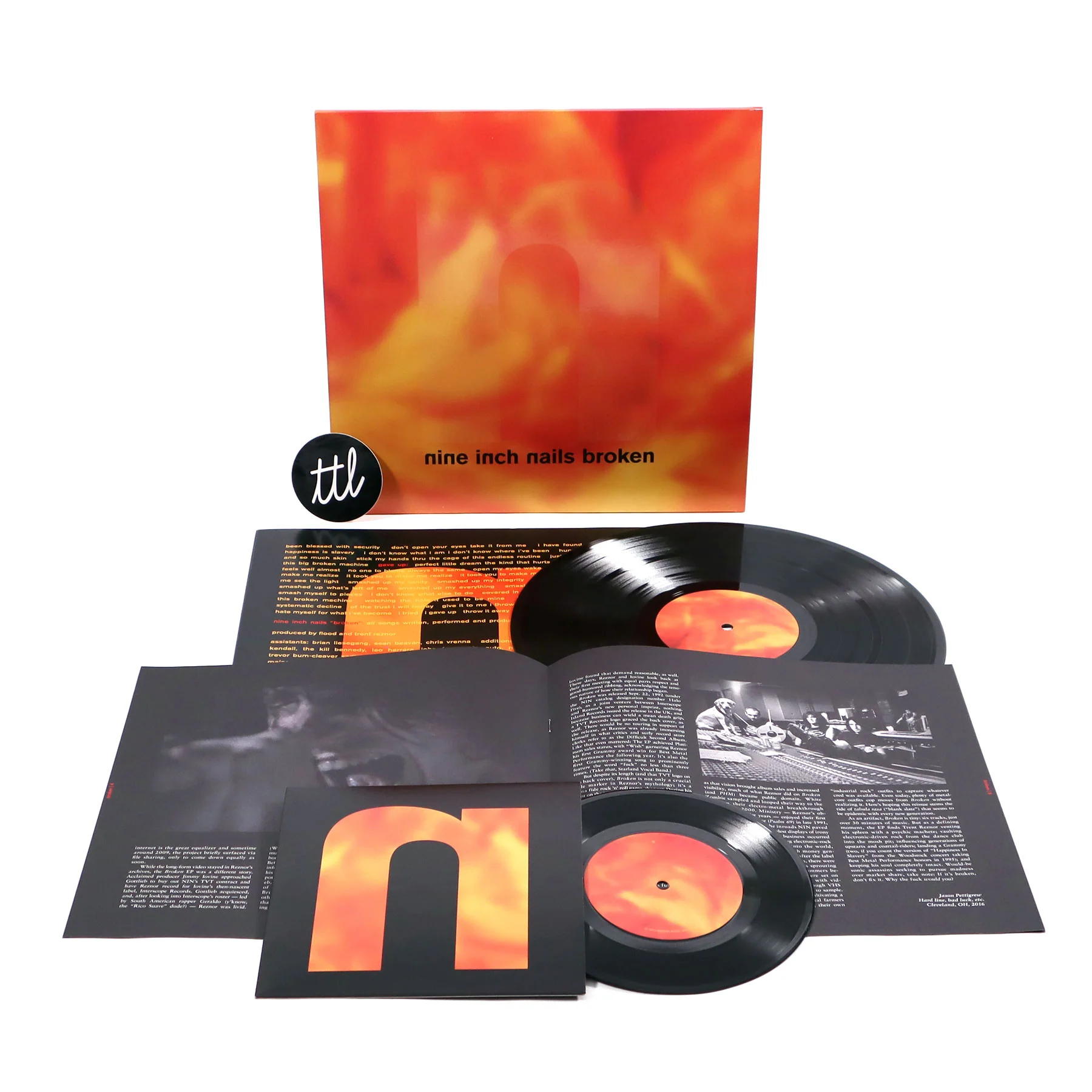 Nine Inch Nails: Broken (180g) Vinyl LP+7" - Image 2