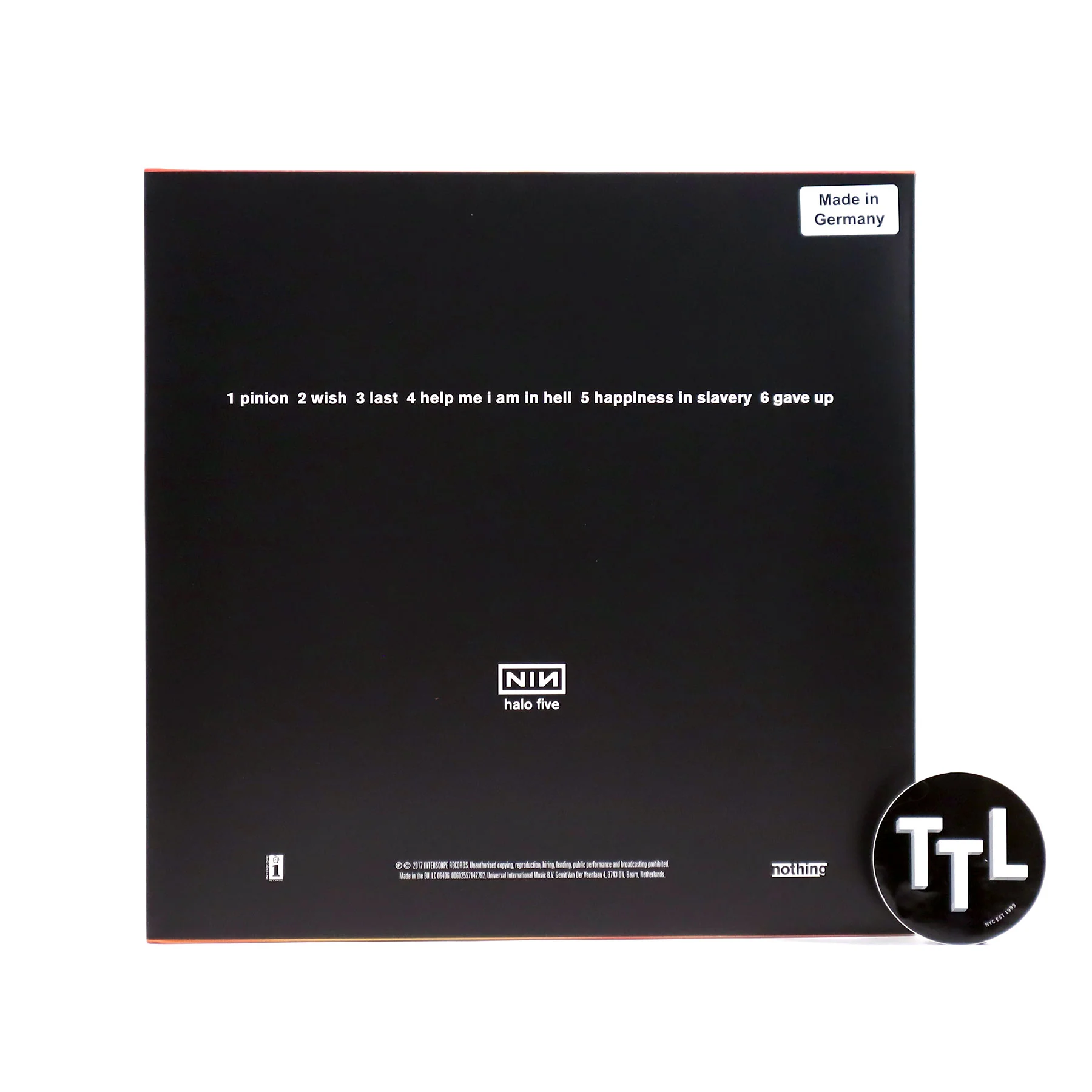 Nine Inch Nails: Broken (180g) Vinyl LP+7" - Image 4