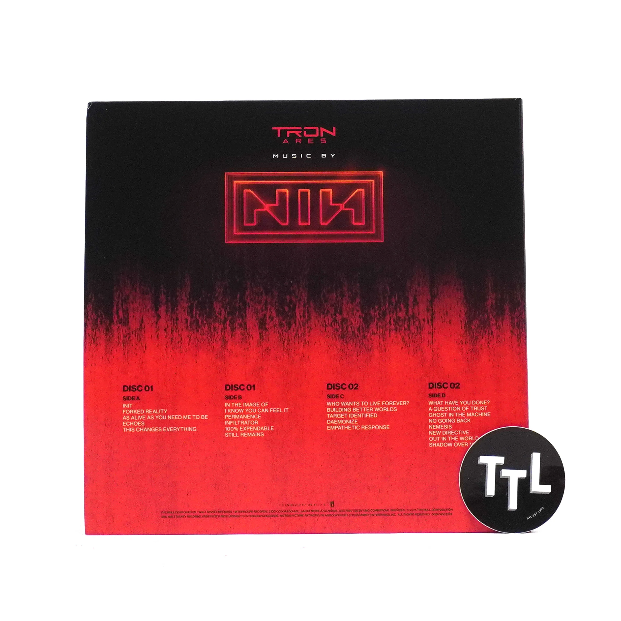 Nine Inch Nails: TRON - Ares Soundtrack (180g) Vinyl 2LP - Image 3