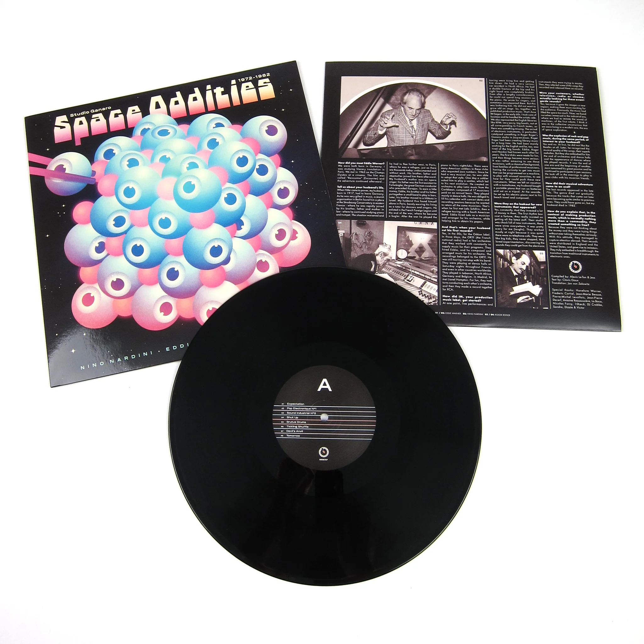 Nino Nardini, Eddie Warner, Roger Roger: Studio Ganaro Space Oddities 1972-1982 Vinyl LP - Image 2