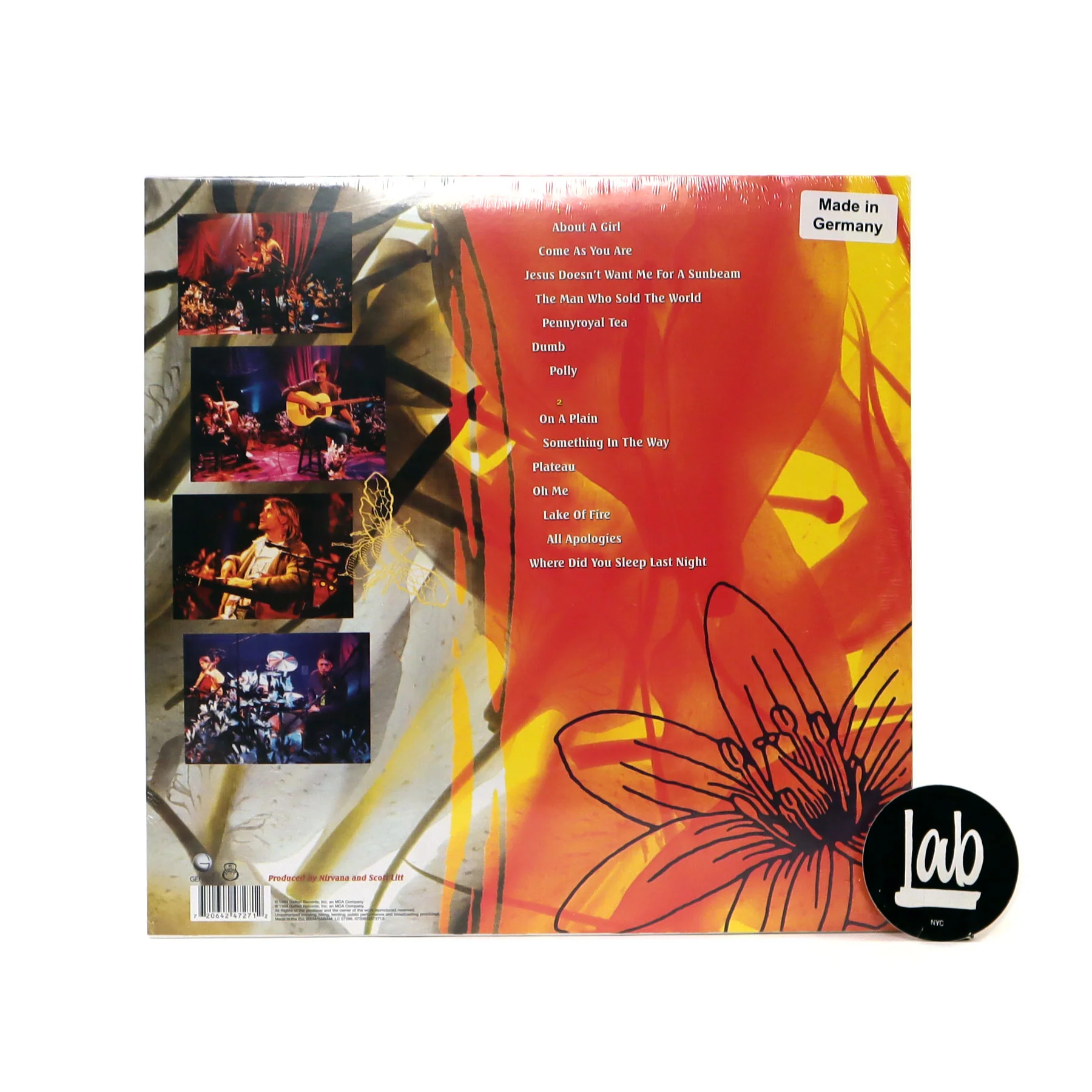 Nirvana: MTV Unplugged in New York (180g) Vinyl LP - Image 2