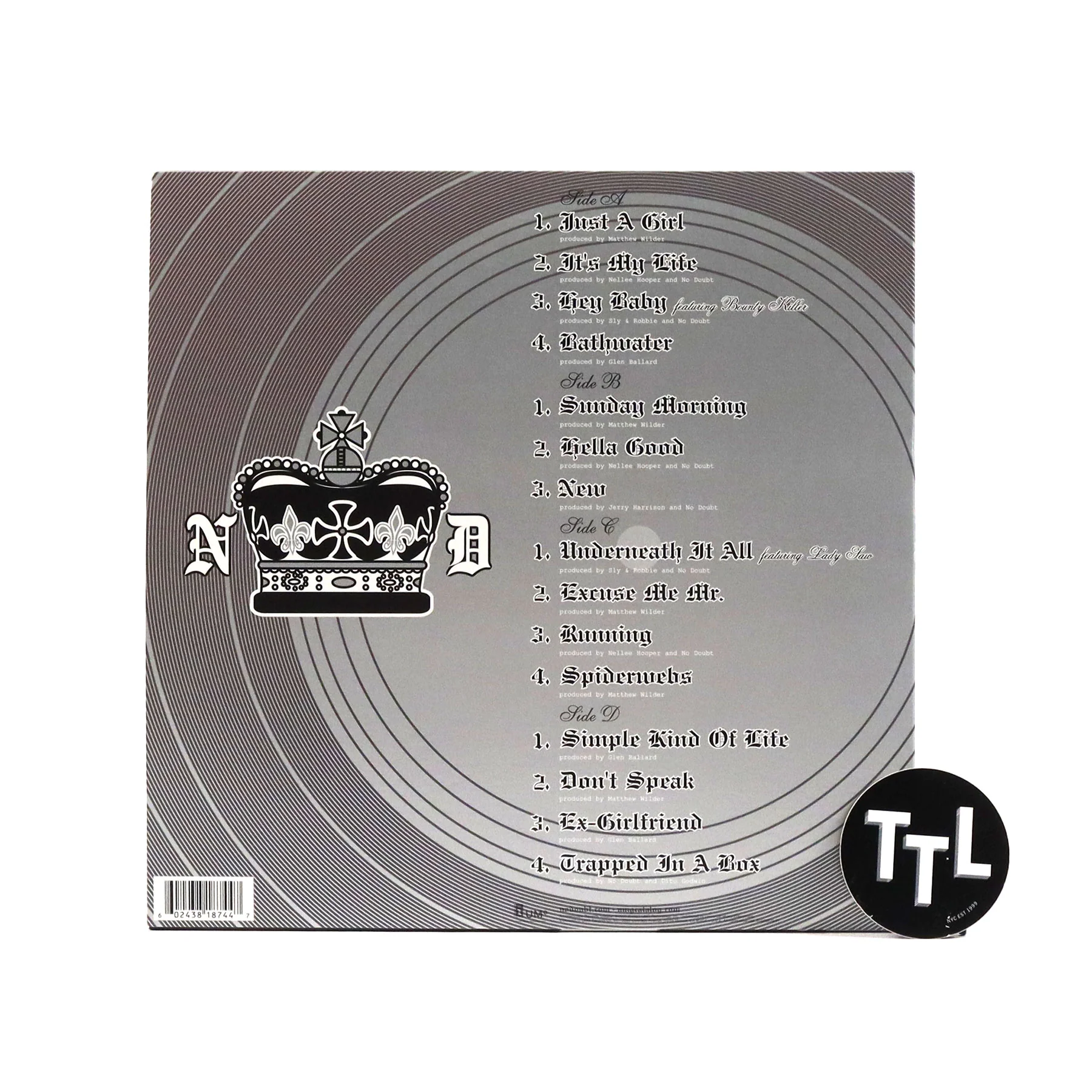 No Doubt: The Singles 1992-2003 (180g) Vinyl 2LP - Image 3