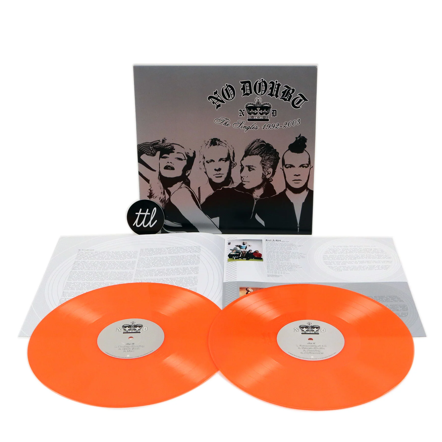 No Doubt: The Singles 1992-2003 (Orange Colored Vinyl) Vinyl 2LP - Image 2