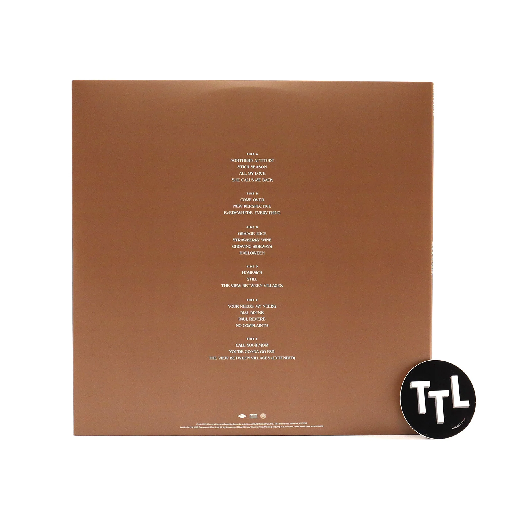 Noah Kahan: Stick Season - We'll All Be Here Forever (Indie Exclusive Colored Vinyl) Vinyl 3LP - Image 3