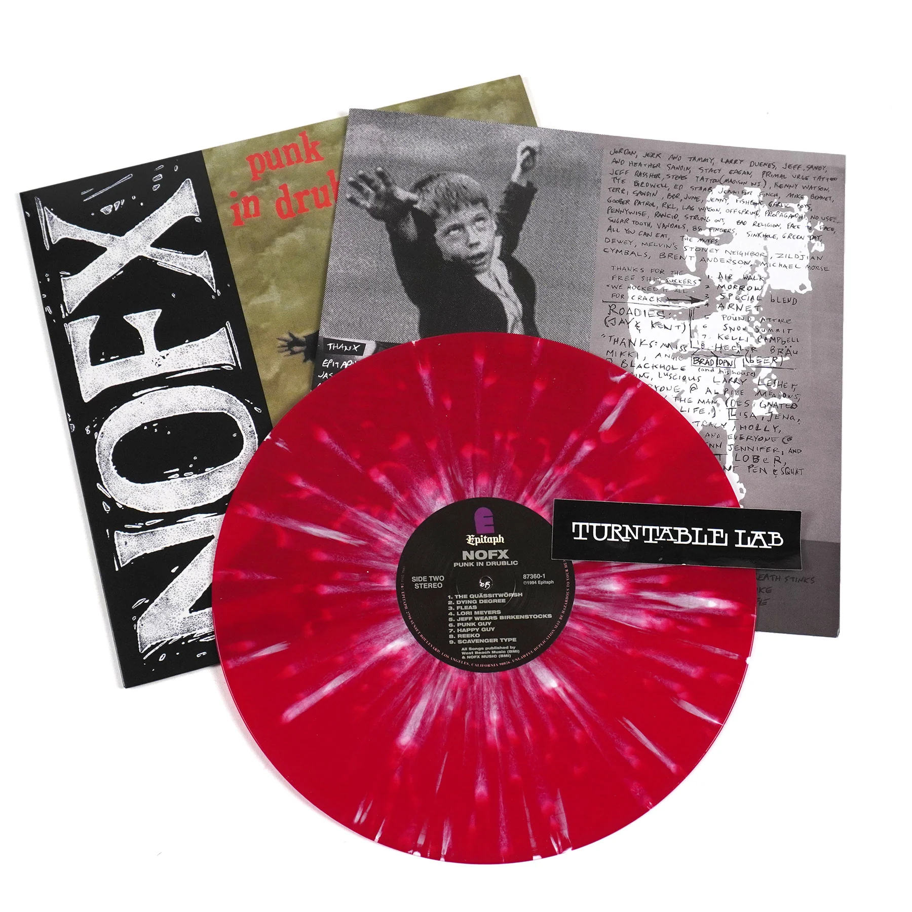 NOFX: Punk In Drublic (Splatter Colored Vinyl) Vinyl LP - Image 2