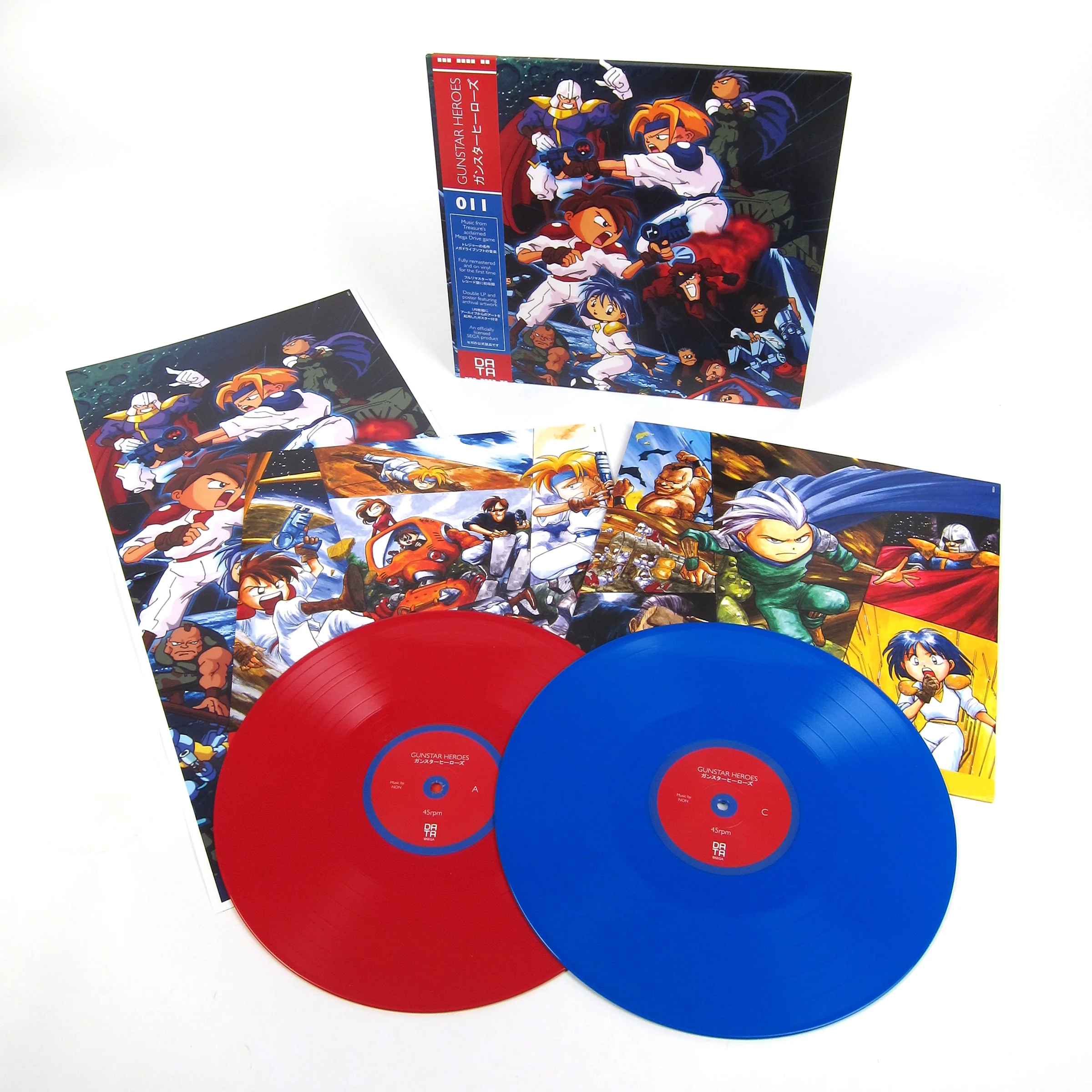 NON: Gunstar Heroes Sega Soundtrack (Colored Vinyl) Vinyl 2LP - Image 2