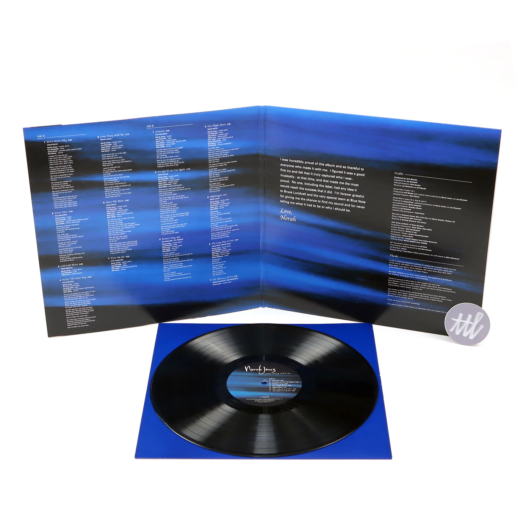 Norah Jones: Come Away With Me 20th Anniversary Vinyl LP - Image 2