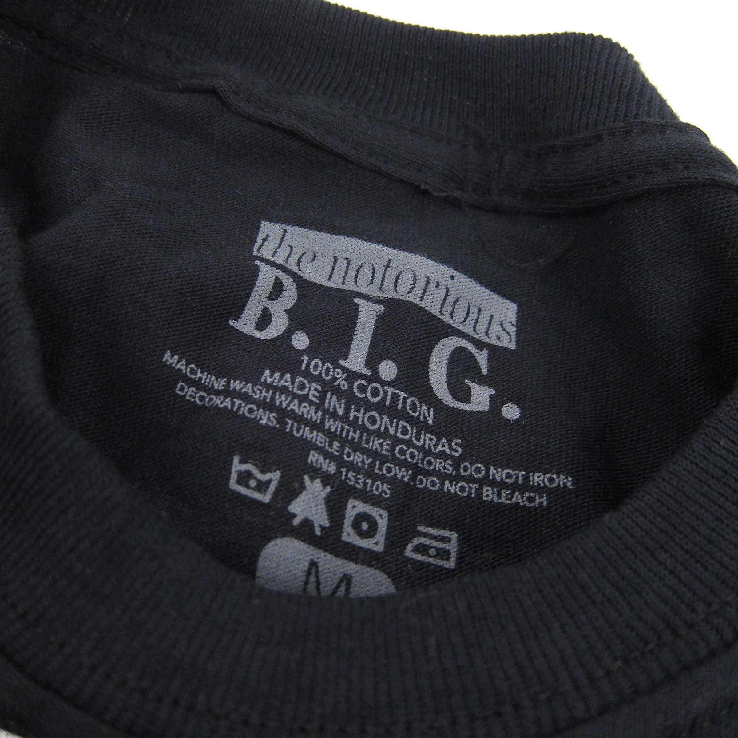 The Notorious B.I.G.: Baby Shirt - Black - Image 3